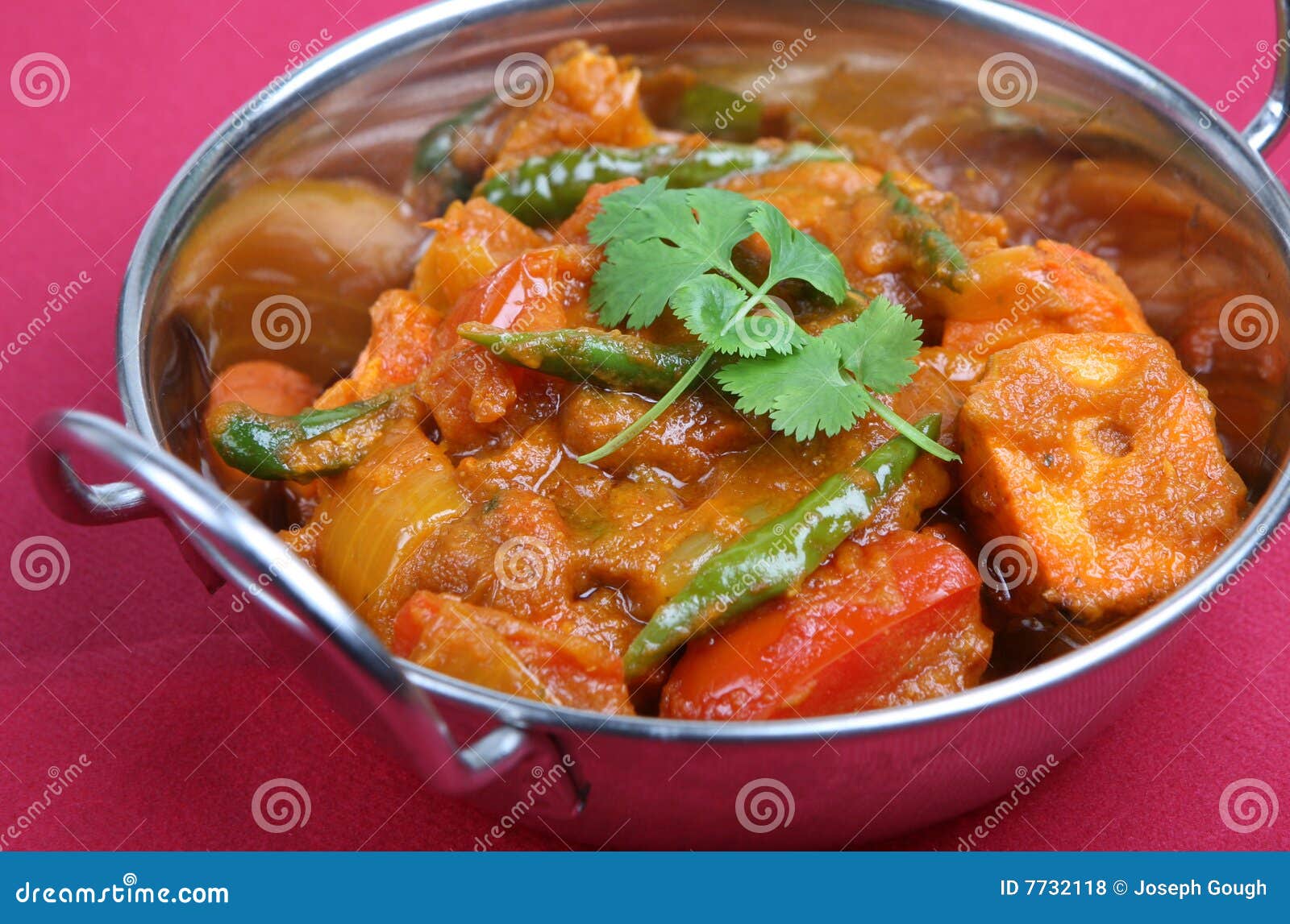 Indian Chicken Curry stock photo. Image of meal, food 7732118