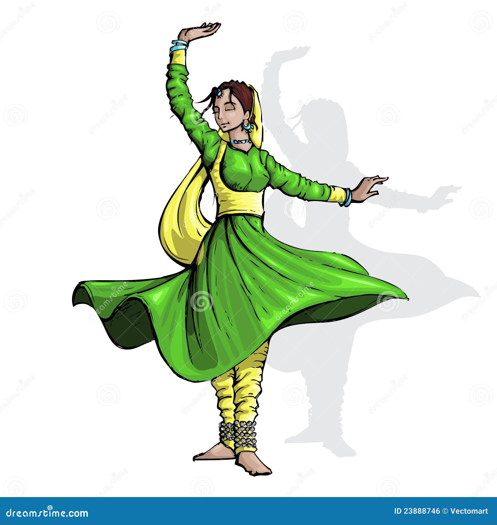 Indian Classical Dancer Stock Illustrations – 591 Indian Classical Dancer  Stock Illustrations, Vectors & Clipart - Dreamstime
