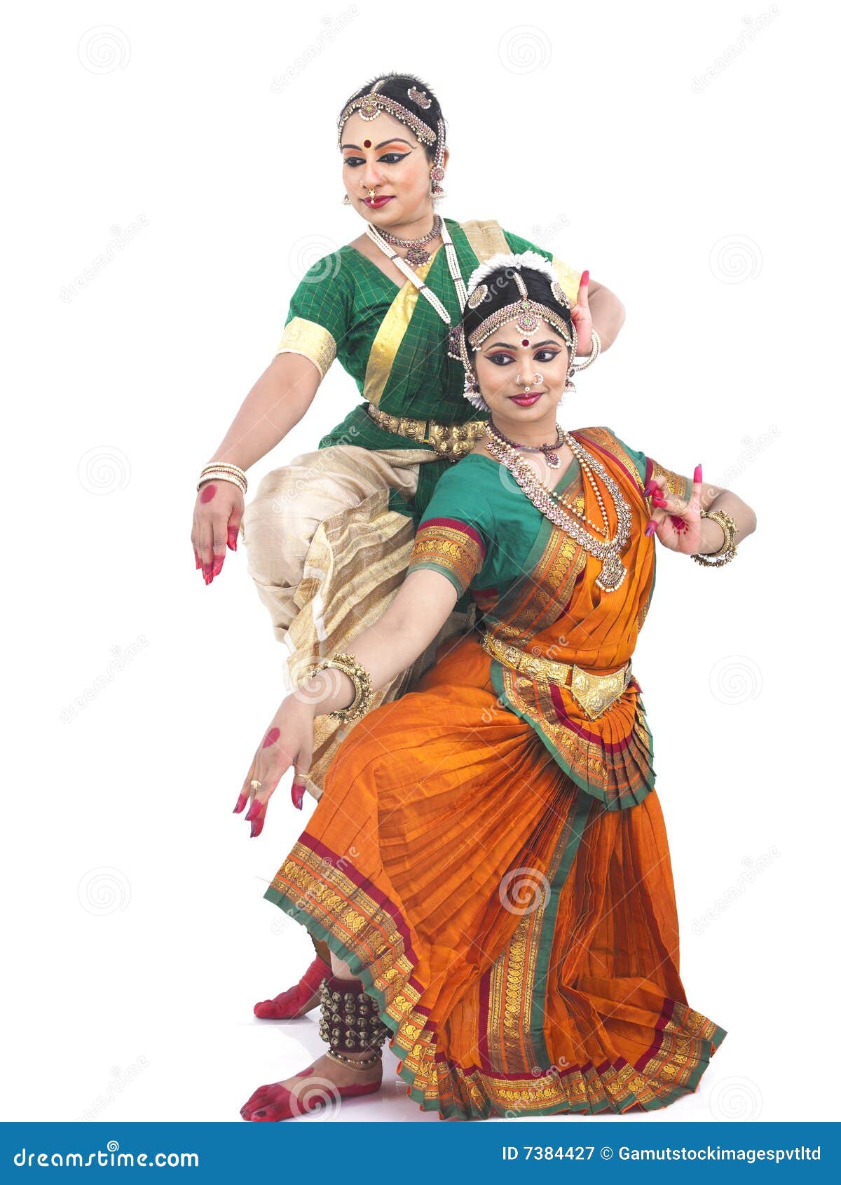 Indian Classical Female Dancers Stock Image Image of asian