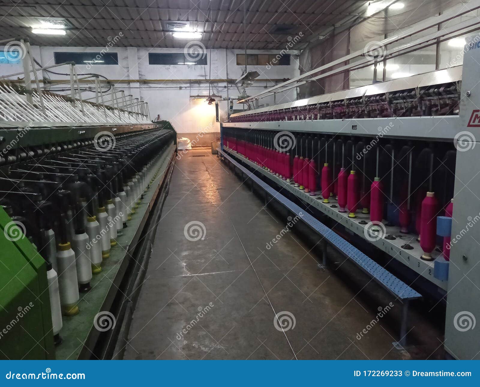 A Indian Cotton Mills Factory S Simplex Machine. Editorial Stock