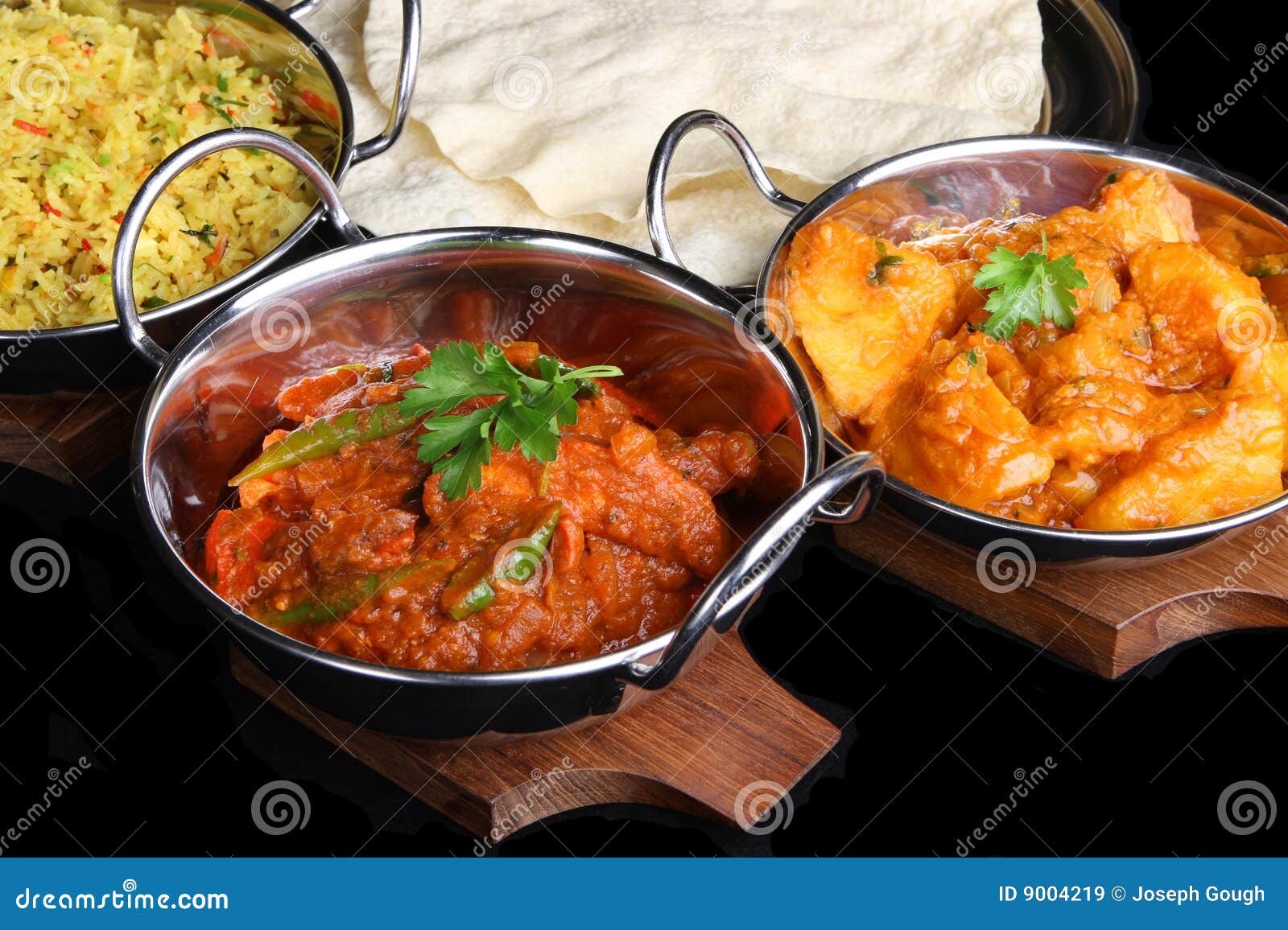 Chicken jalfrezi balti dish Stock Photo by ©Stocksolutions 30451721