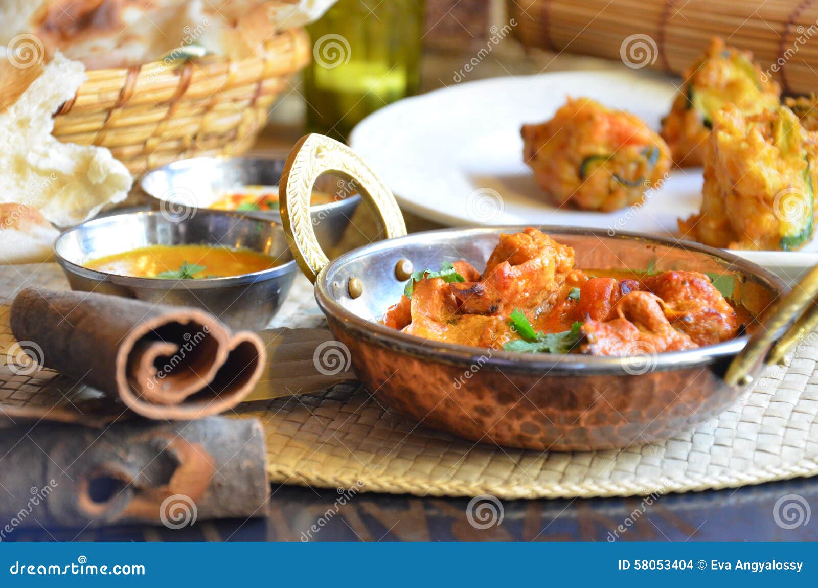 Indian curry stock photo. Image of food, dinner, cuisine - 58053404