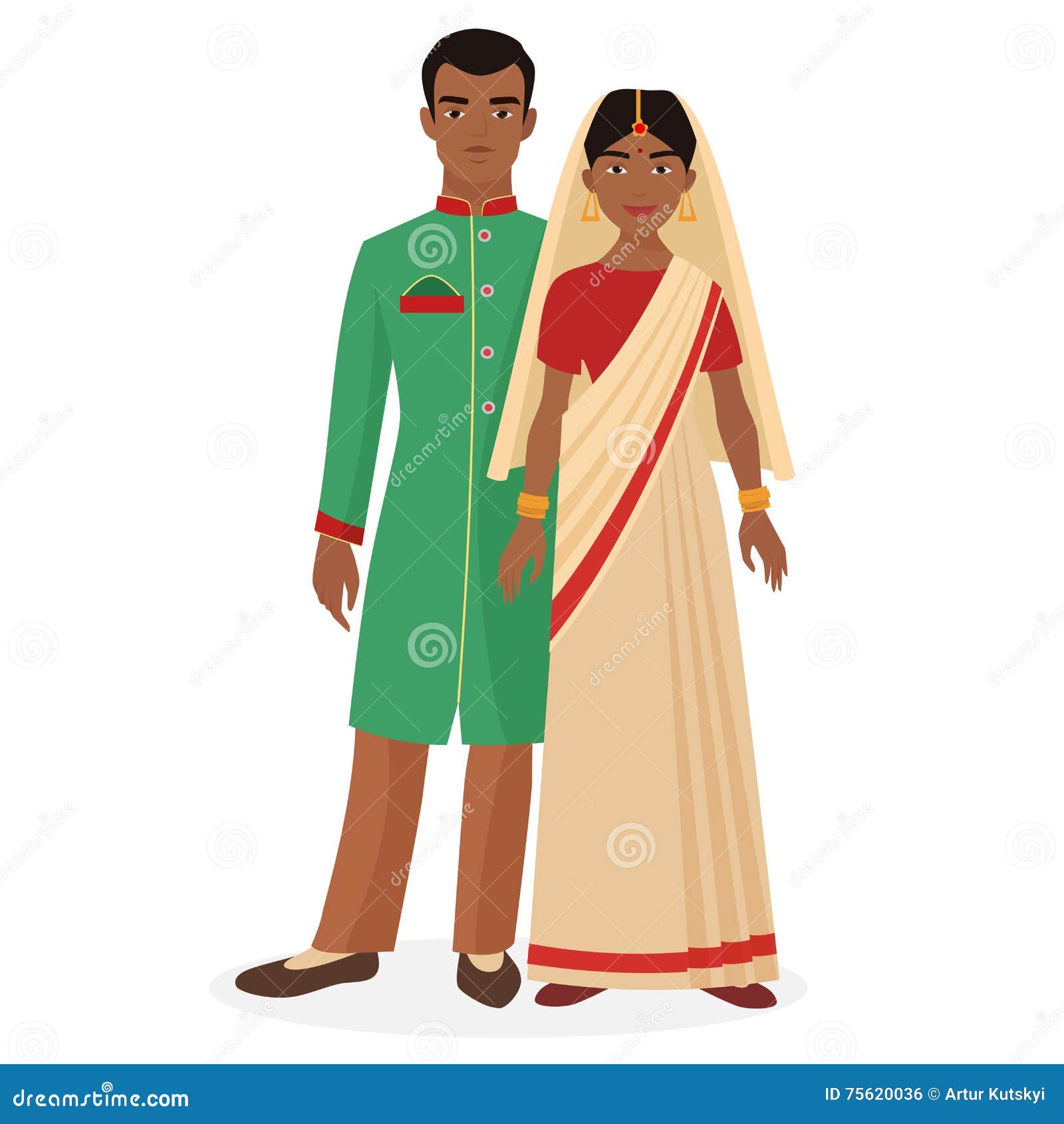 indian national dress men and women