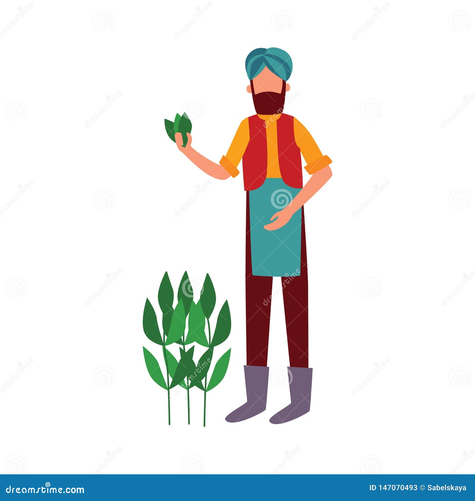 indian farmer cartoon