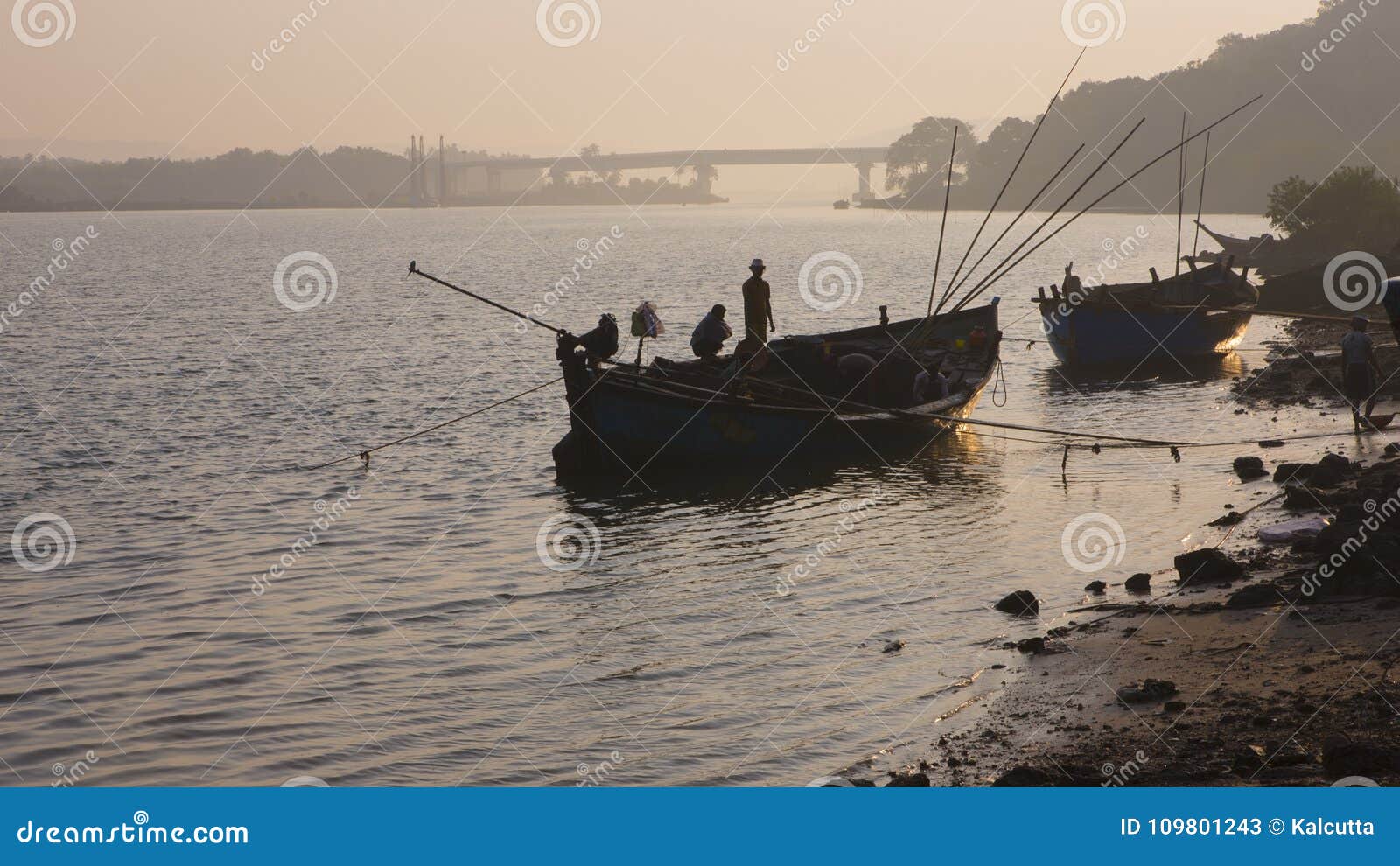 Indian Fishing Boat in Goa, India Editorial Stock Photo - Image of asia,  fisherman: 109801243