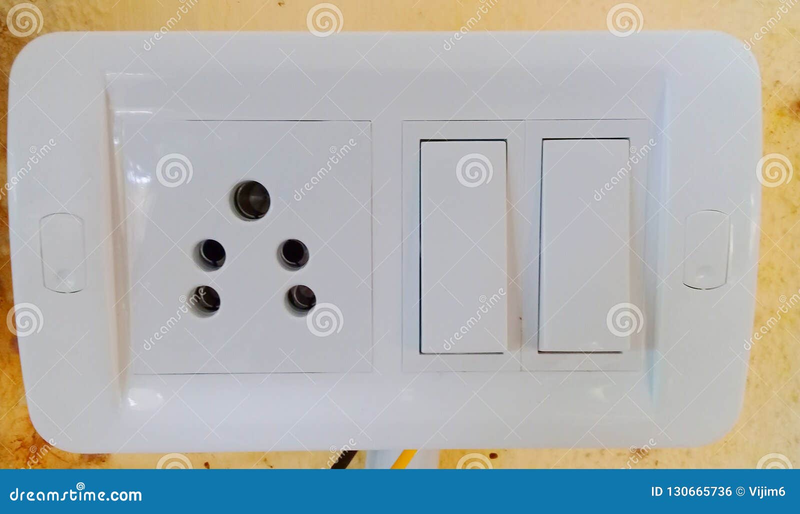 Indian Five Point Switch Board Stock Photo Image of electricalboard