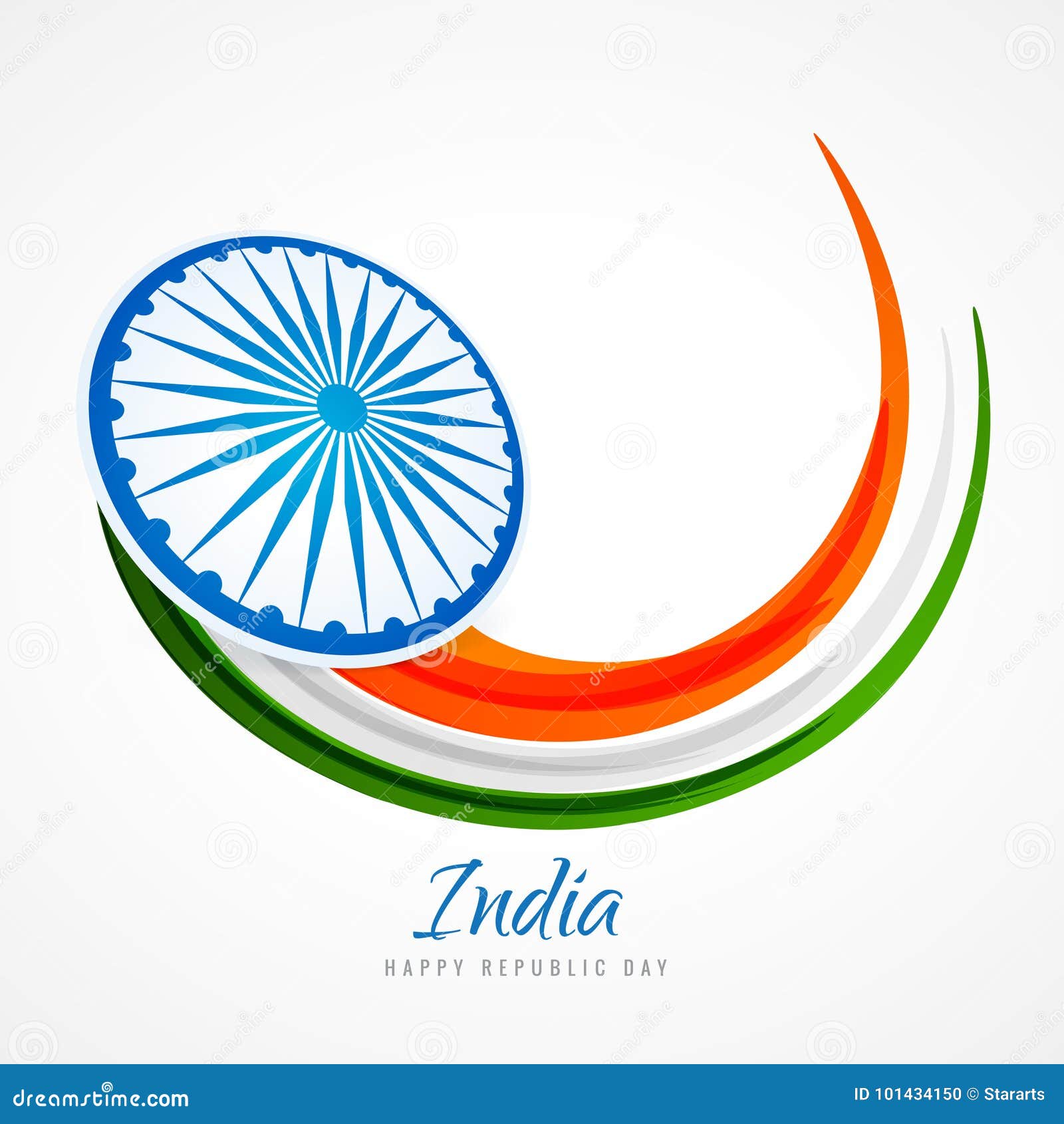 Indian Flag Poster Background Vector Design Stock Vector - Illustration of  nation, tricolor: 101434150