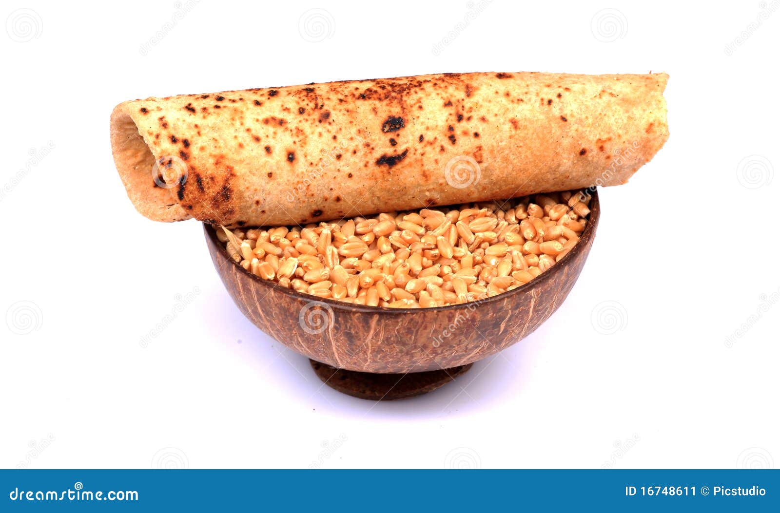 indian food'wheat chapati'