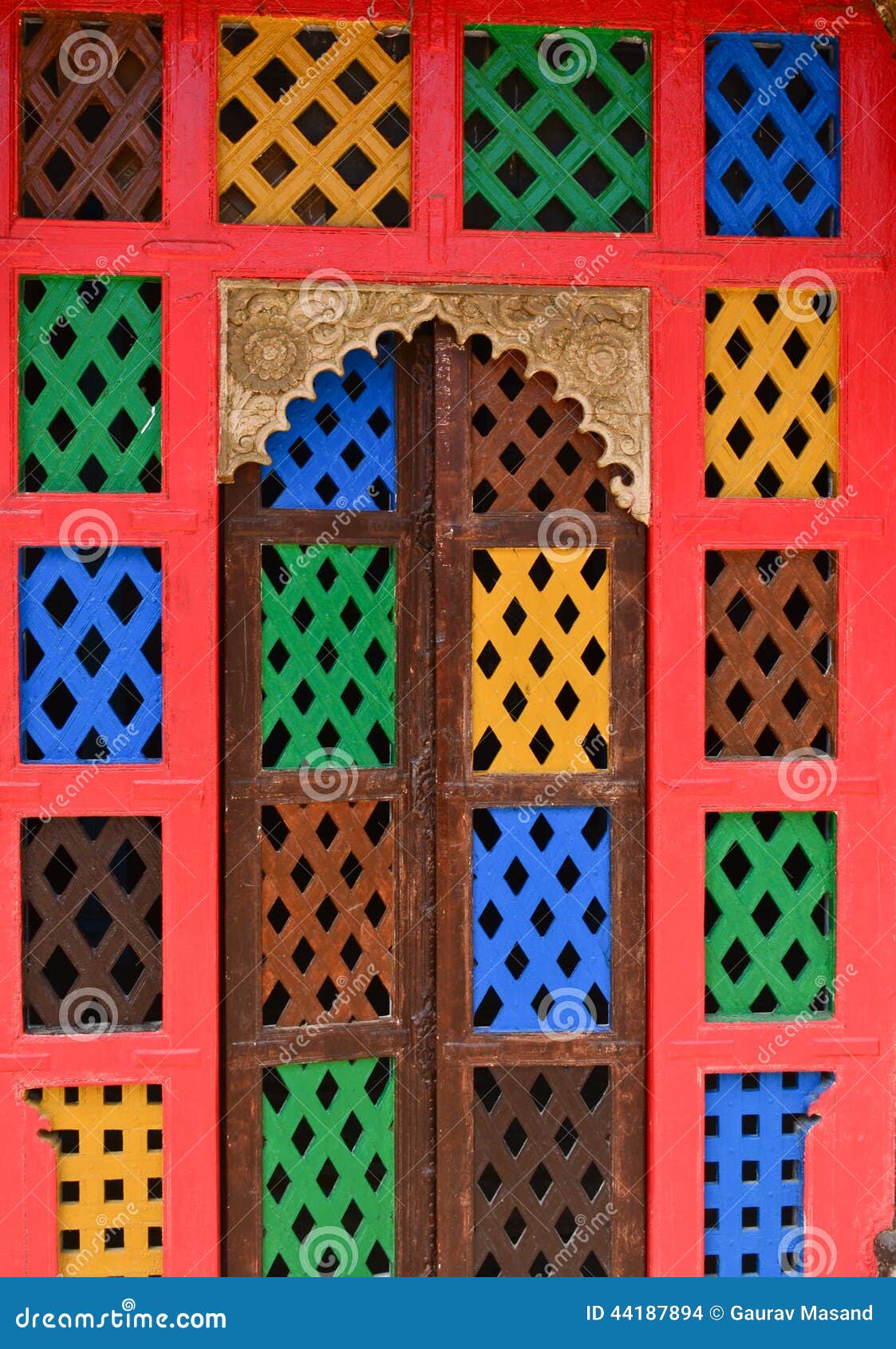 indian fort window jharokha door