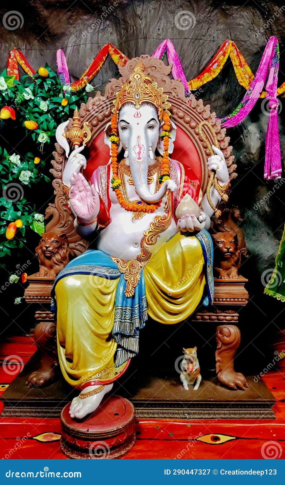 Indian Ganesha Festival , Lord Ganesha Stock Image - Image of ganesha ...