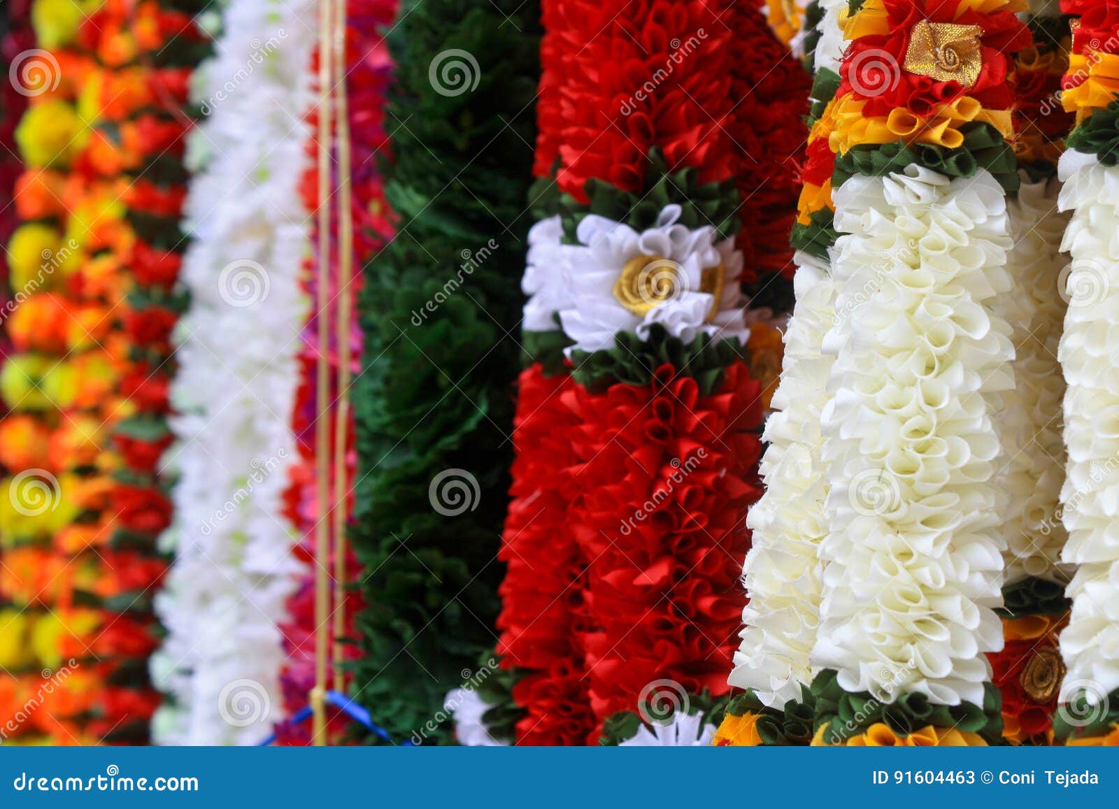 Indian Garland stock image. Image of indianculture, flower - 91604463