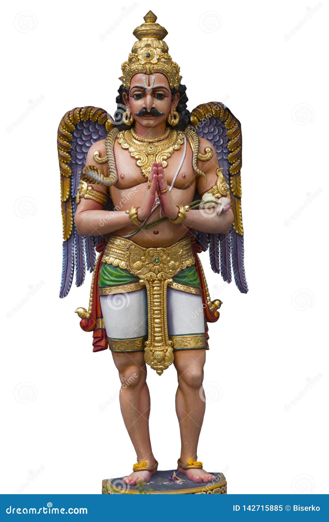Indian God Garuda stock image. Image of fights, details - 142715885