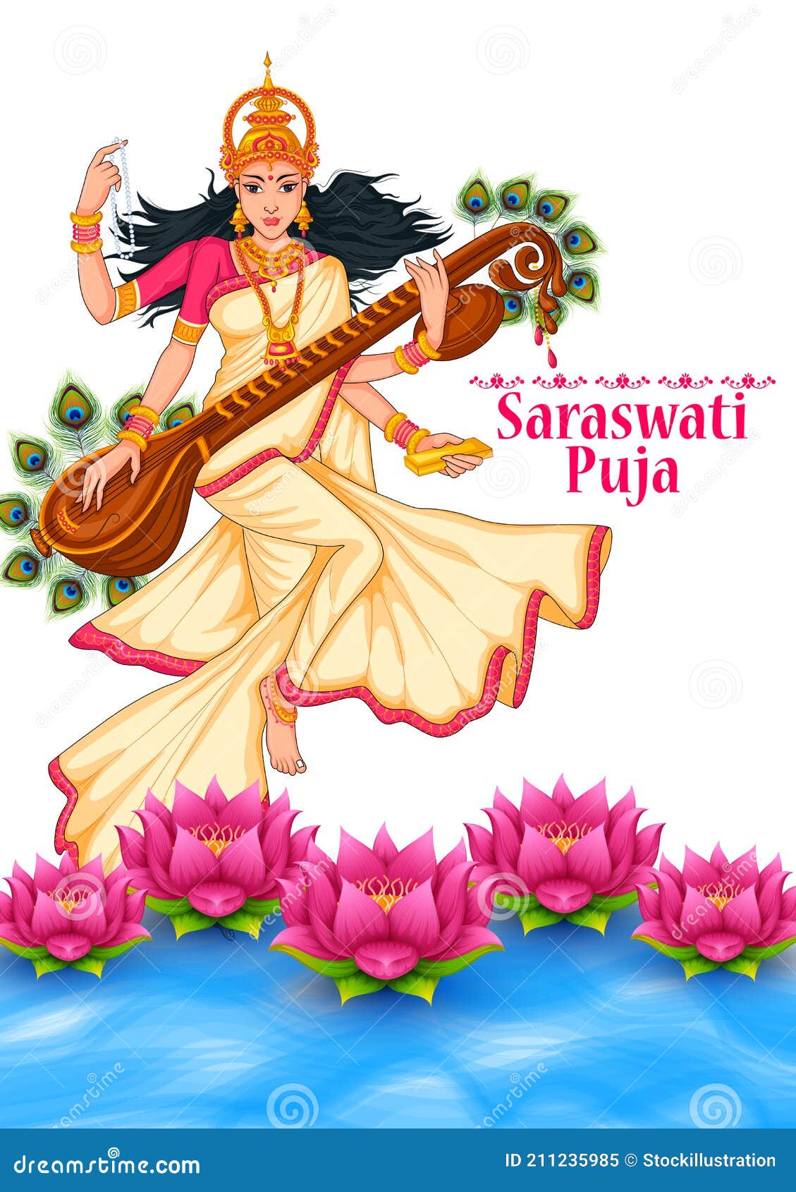 Poster Maa Saraswati Beautiful Sketch Photo Picture Series8 sl499 (Plastic  Large Wall Poster, 36x24 Inches, Multicolor) Fine Art Print - Art &  Paintings posters in India - Buy art, film, design, movie,
