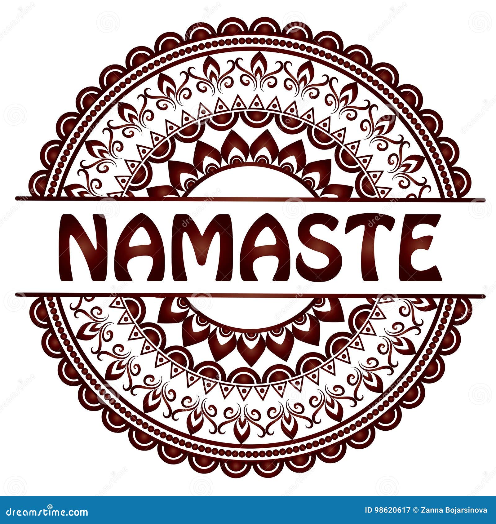 Indian Greeting Banner Namaste Stock Vector - Illustration of feminine,  ethnic: 98620617, image size:1600x1690