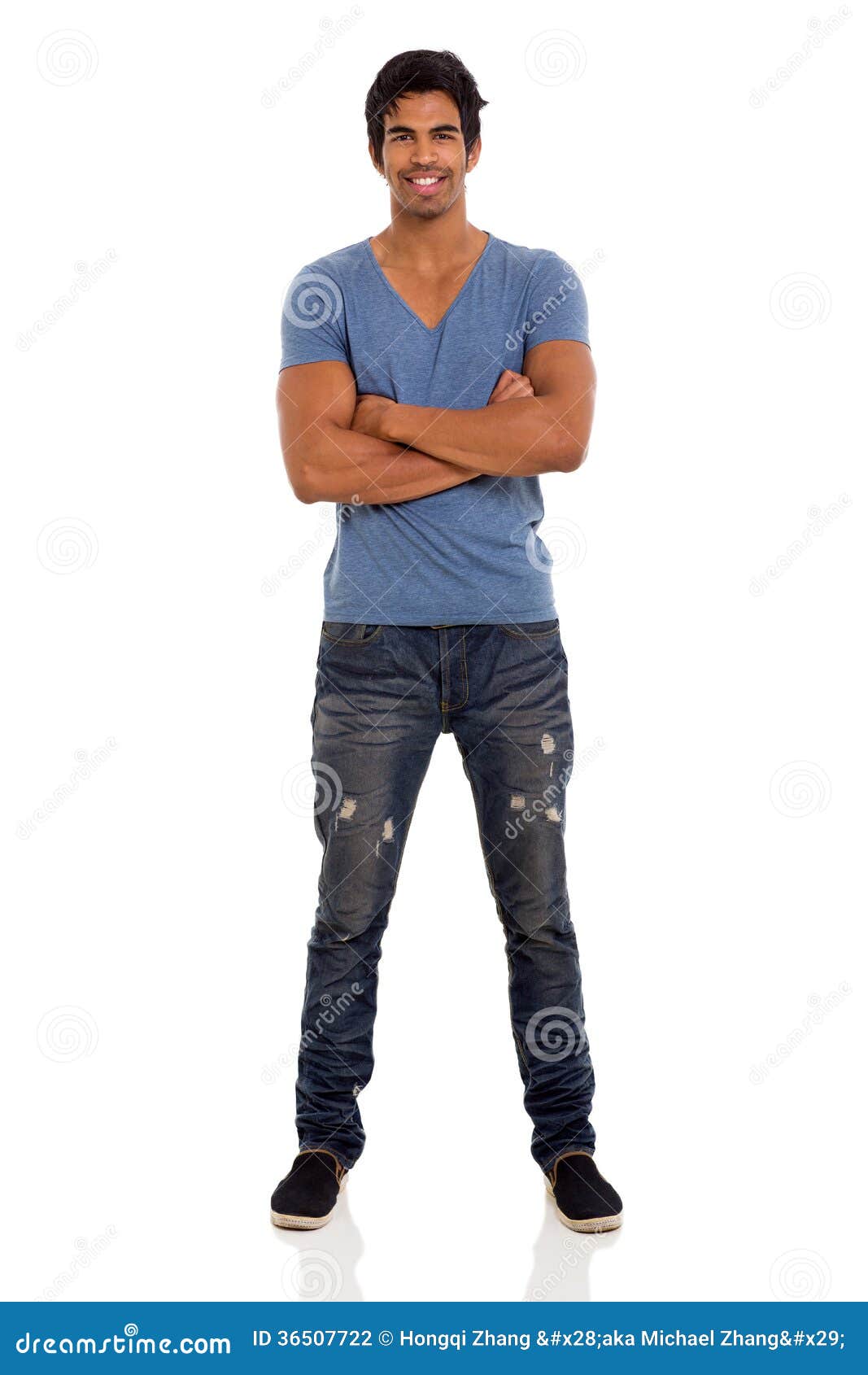 Indian guy arms crossed stock photo. Image of arms, portrait 36507722