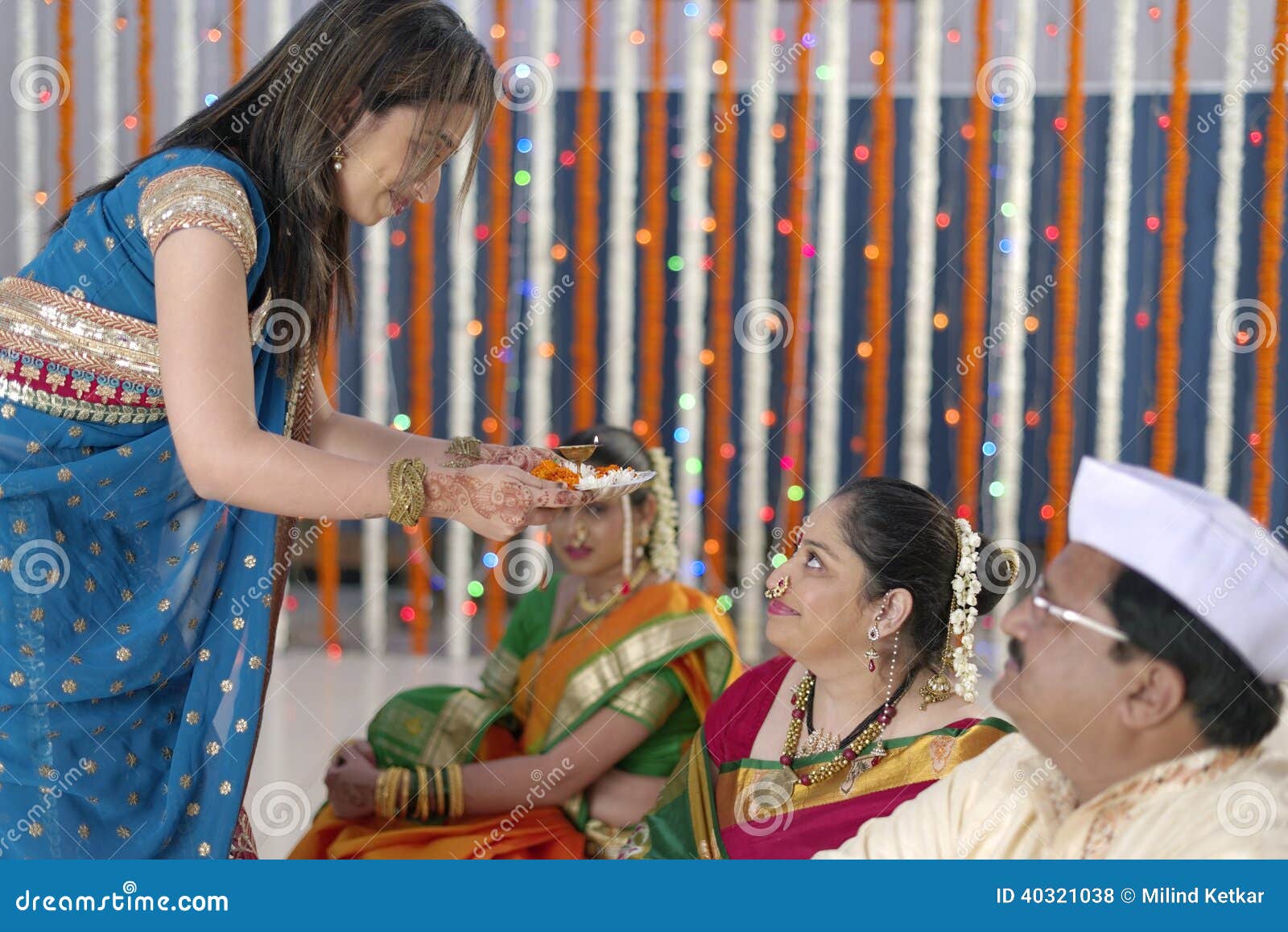 Indian Hindu Wedding Rituals Stock Photo - Image of wedding, marathi ...
