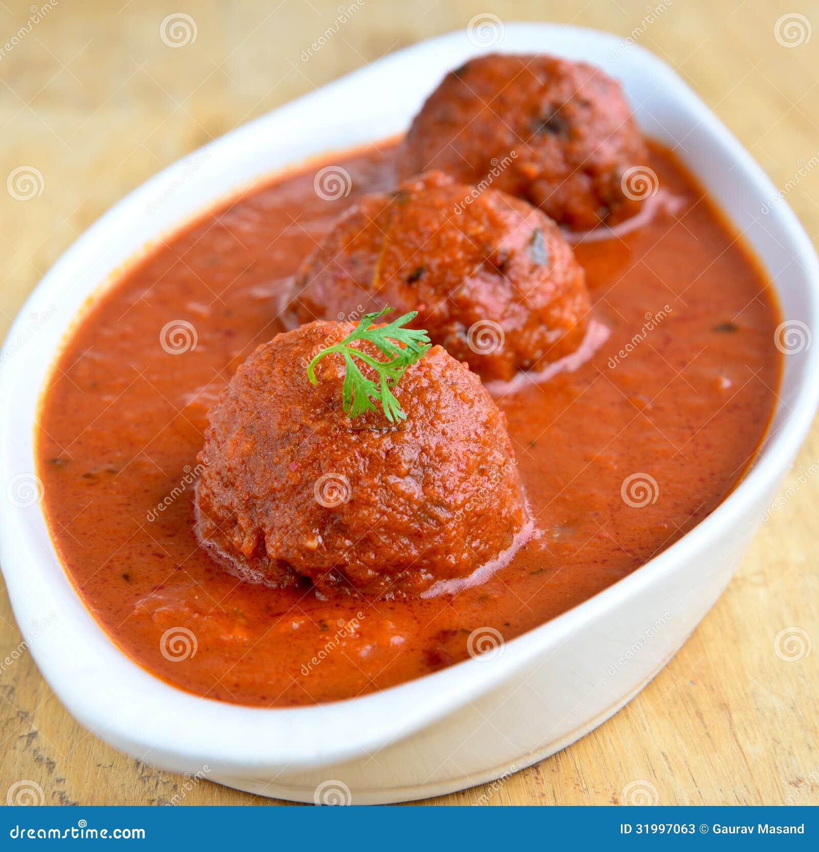Indian Kofta Curry stock image. Image of basmati, home 31997063