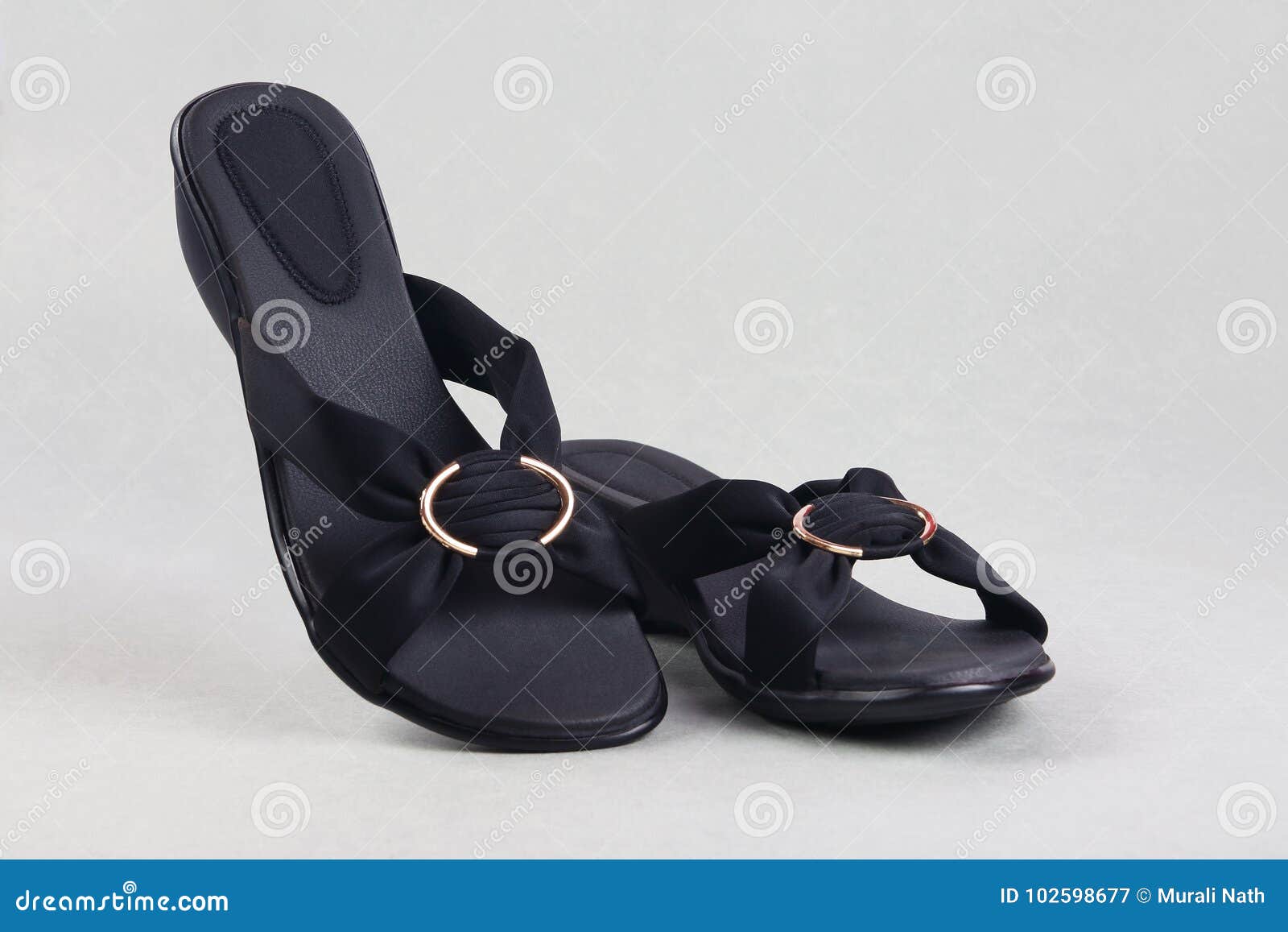 Indian Made Ladies sandal stock image. Image of foot - 102598677