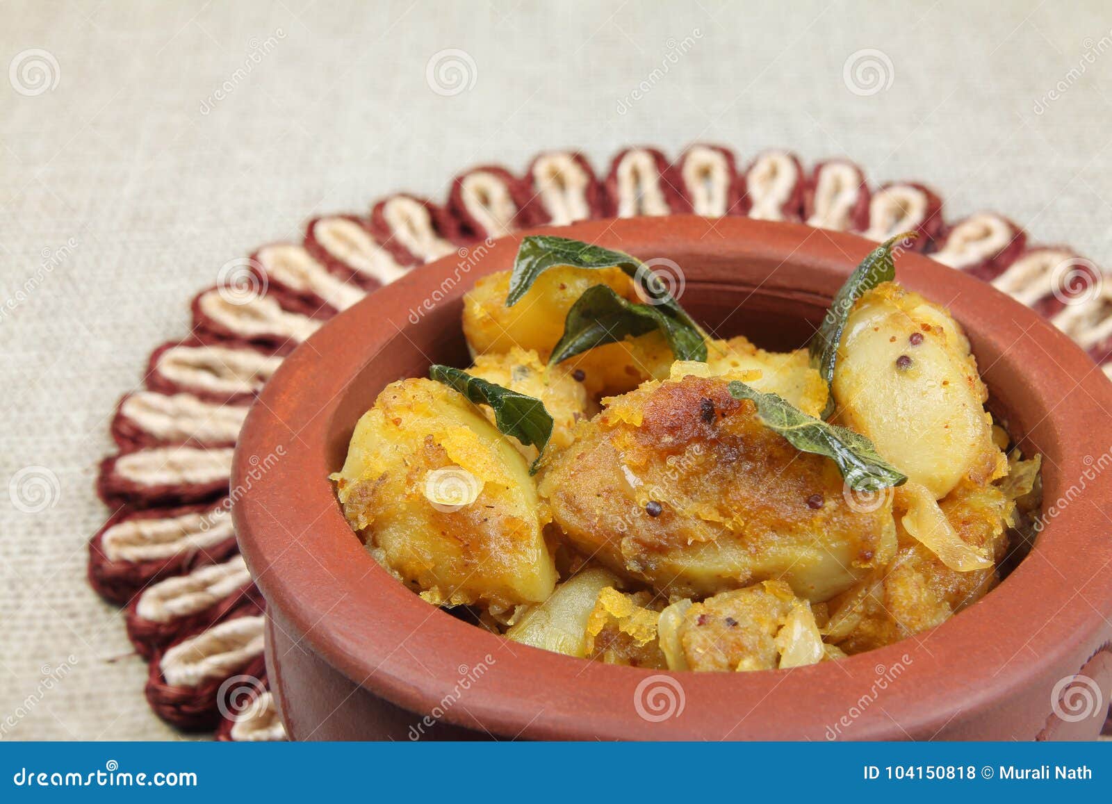 Indian Made Potato Recipe stock photo. Image of homemade - 104150818