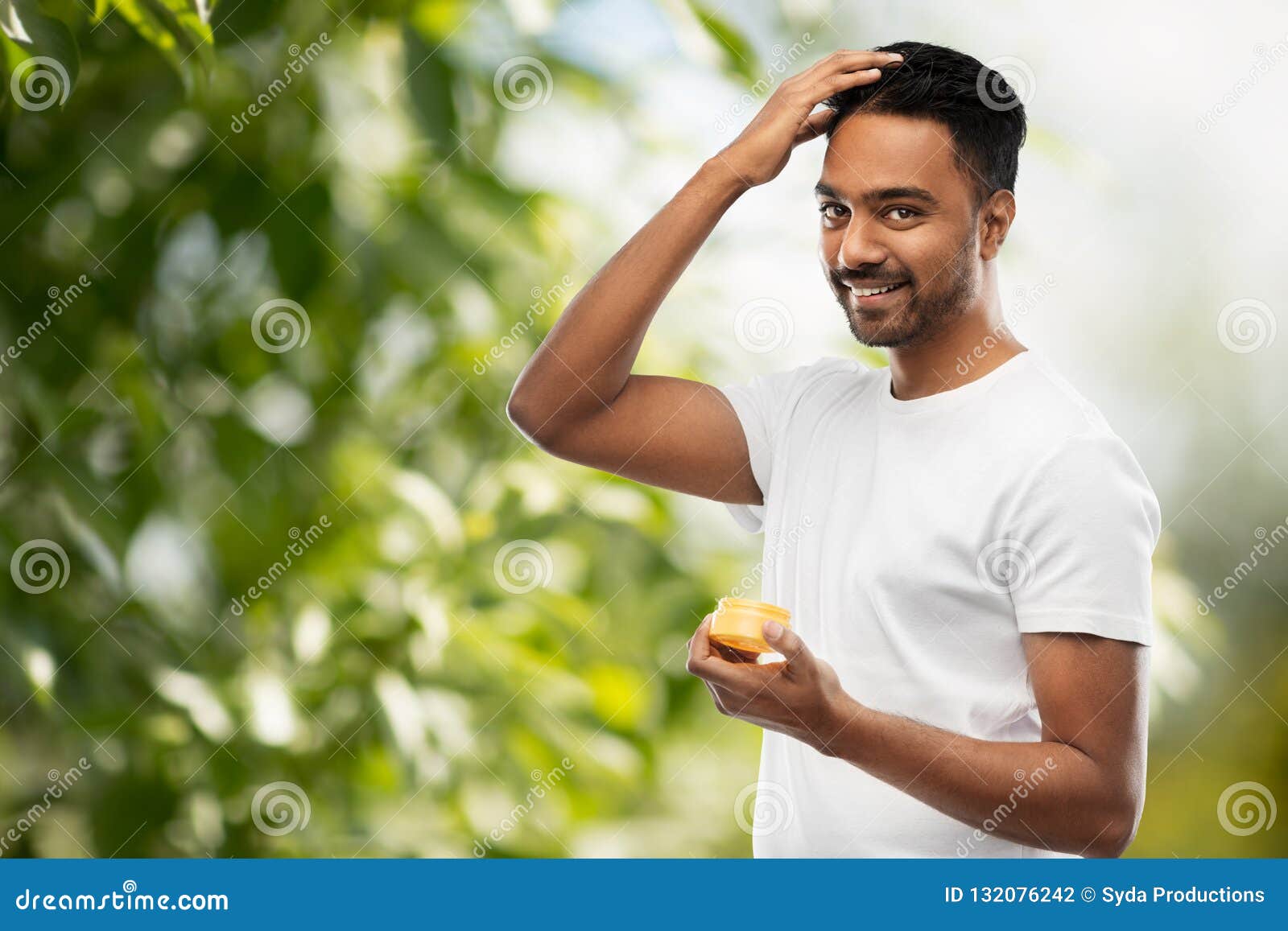 Indian Man Applying Hair Wax or Styling Gel Stock Photo - Image of metrosexual, organic: 132076242 Indian Man Applying Hair Wax or Styling Gel Stock Photo - Image of metrosexual, organic: 132076242