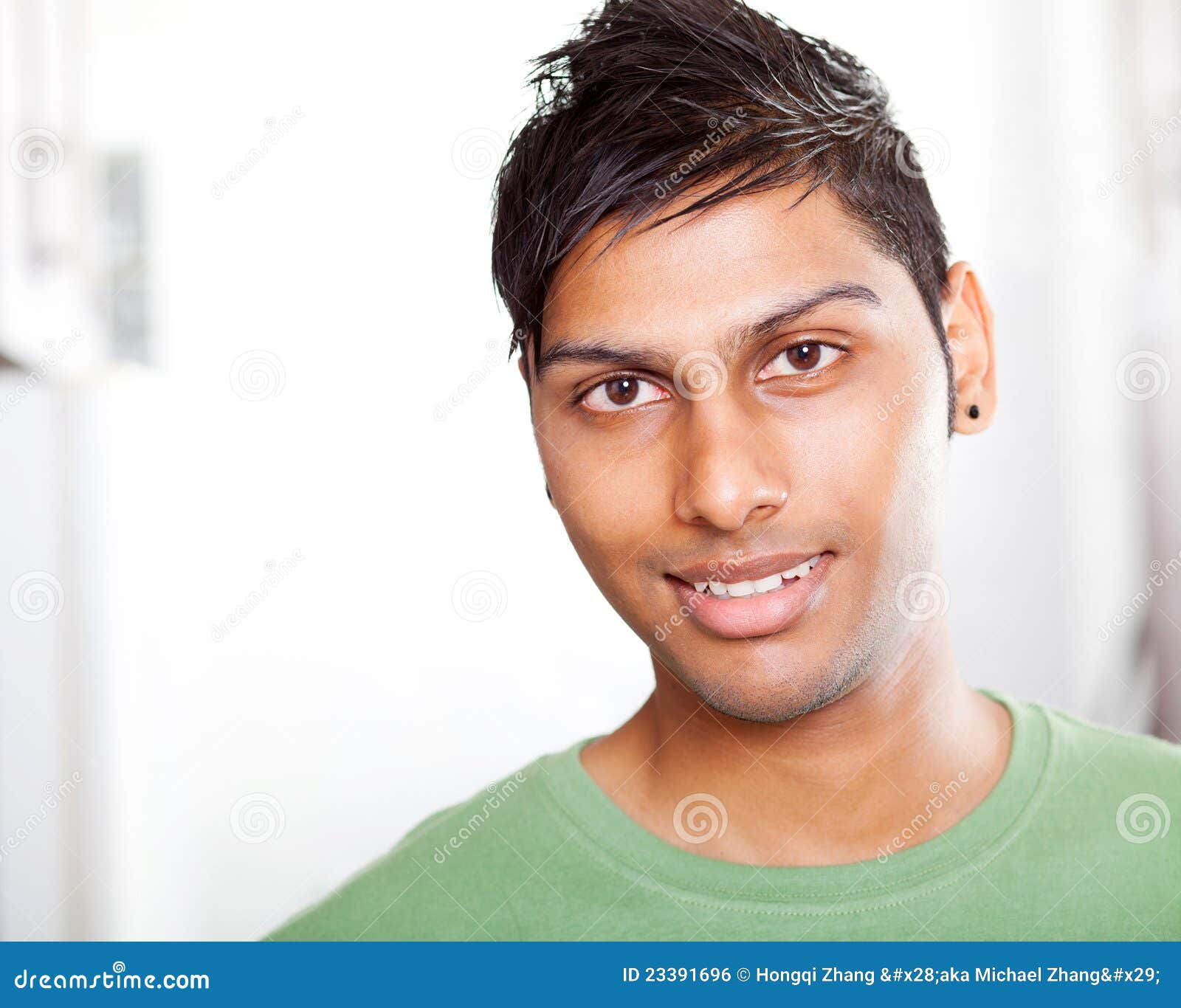 Indian man portrait stock photo. Image of casual, joyful 23391696