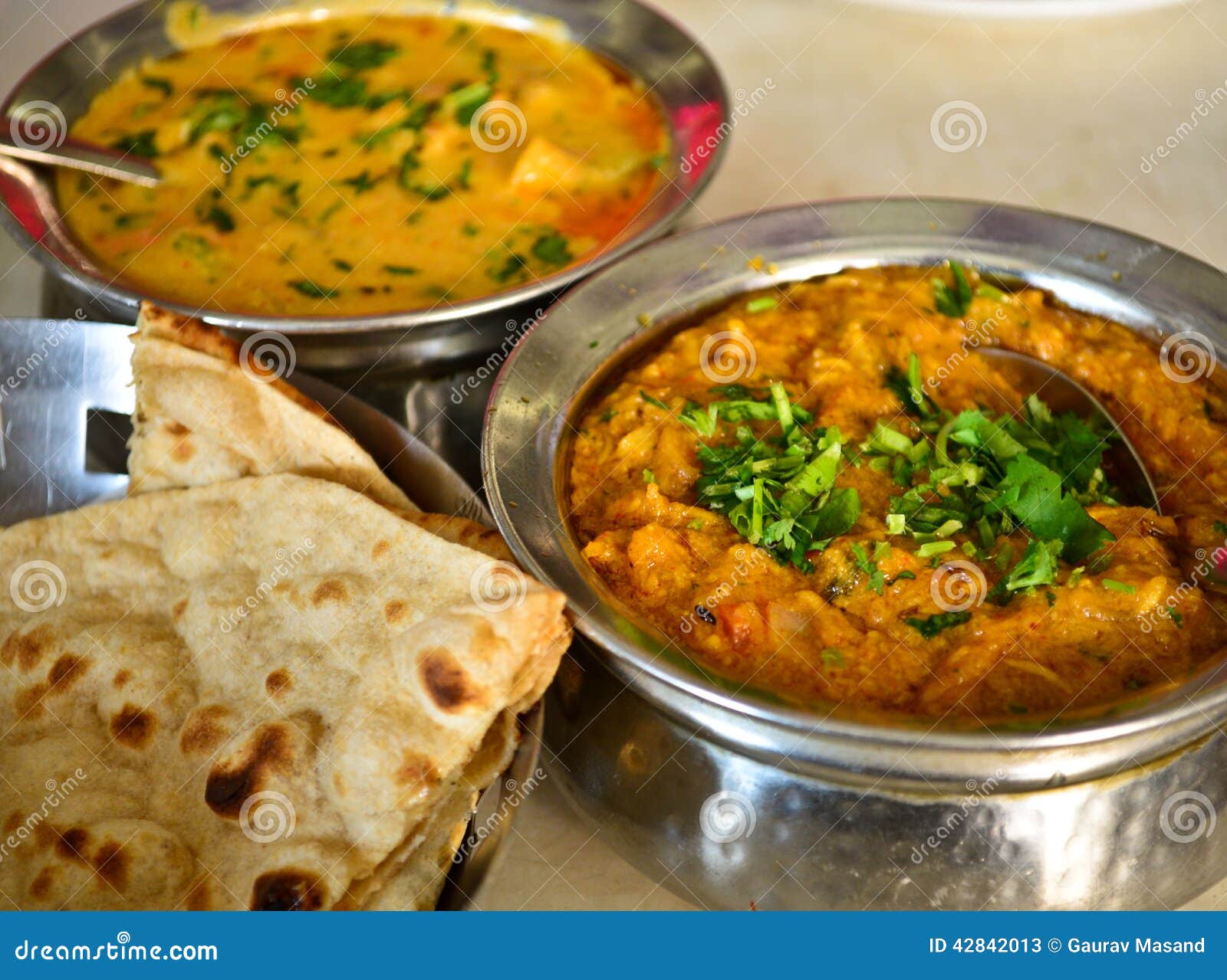 Indian vegetarian meal stock image. Image of chaat, dining 42842013