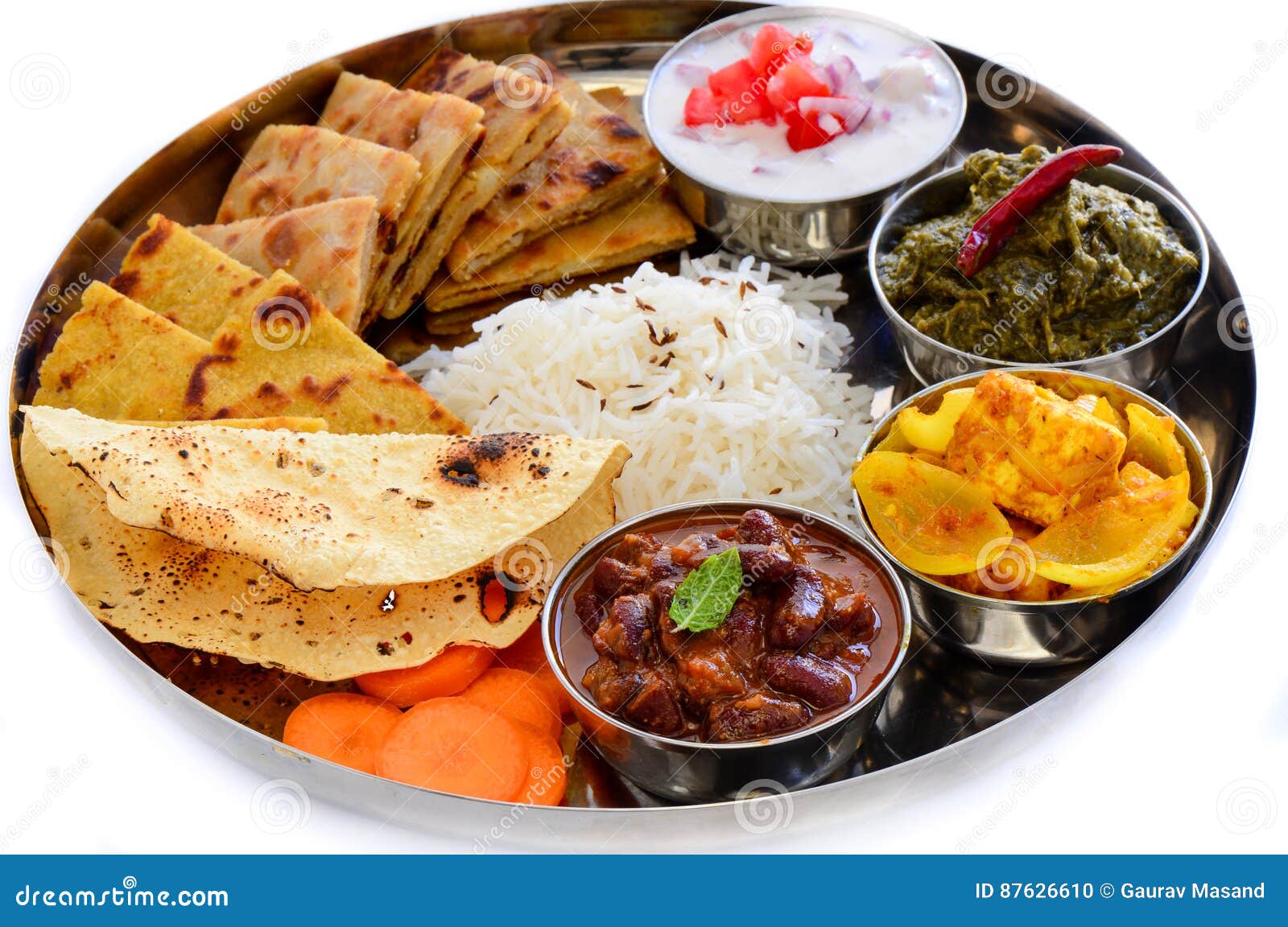 Indian Meal gravy Dish Served with Flatbread Stock Photo Image of Indian Meal gravy Dish Served with Flatbread Stock Photo Image of