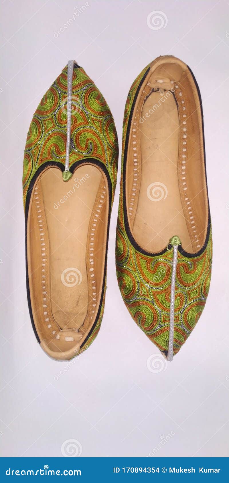 Indian Men Mojari and Jutti Stock Photo Image of juti, colours 170894354