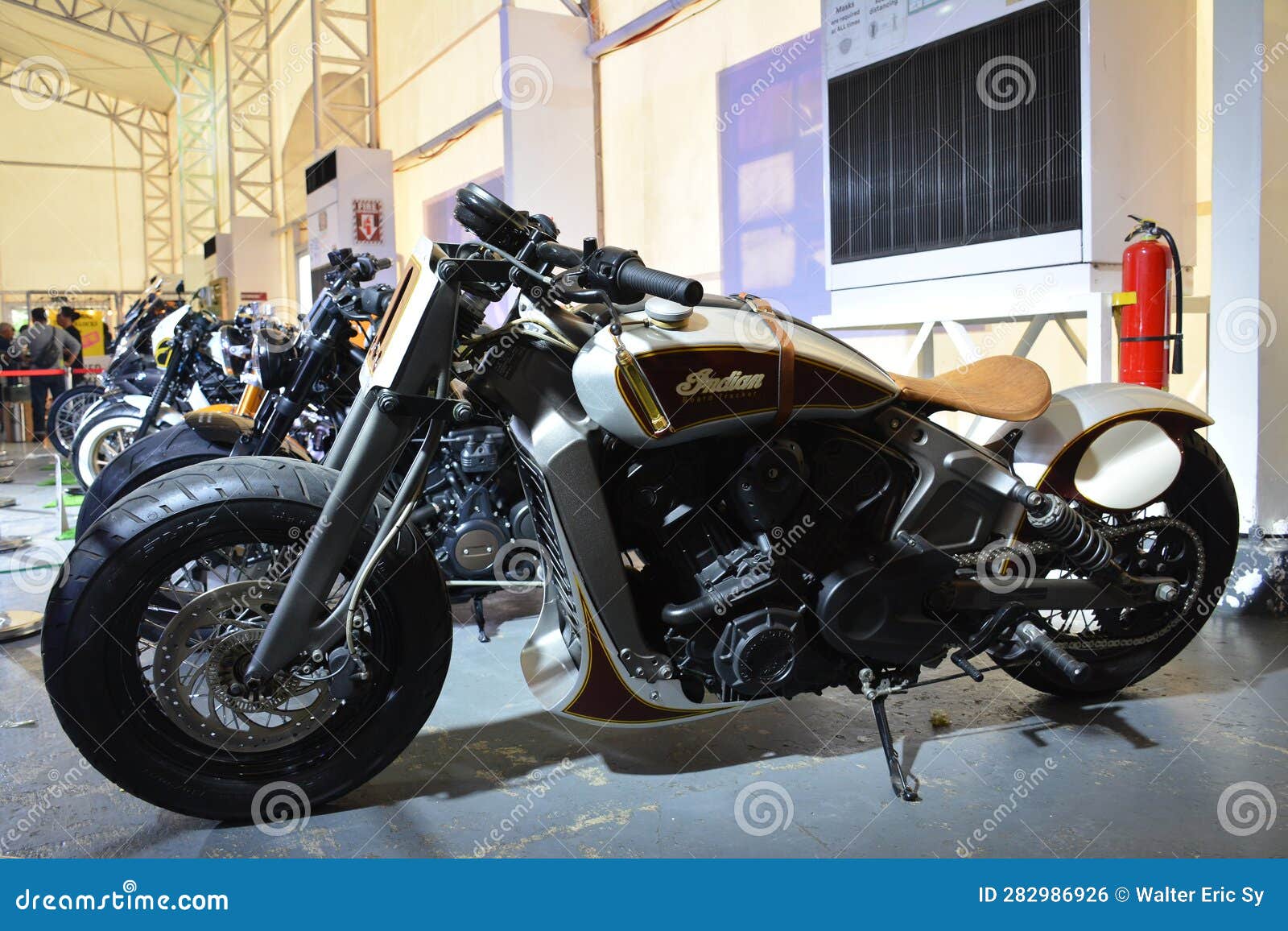 Indian Motorcycle at Ride Ph in Pasig, Philippines Editorial Photo