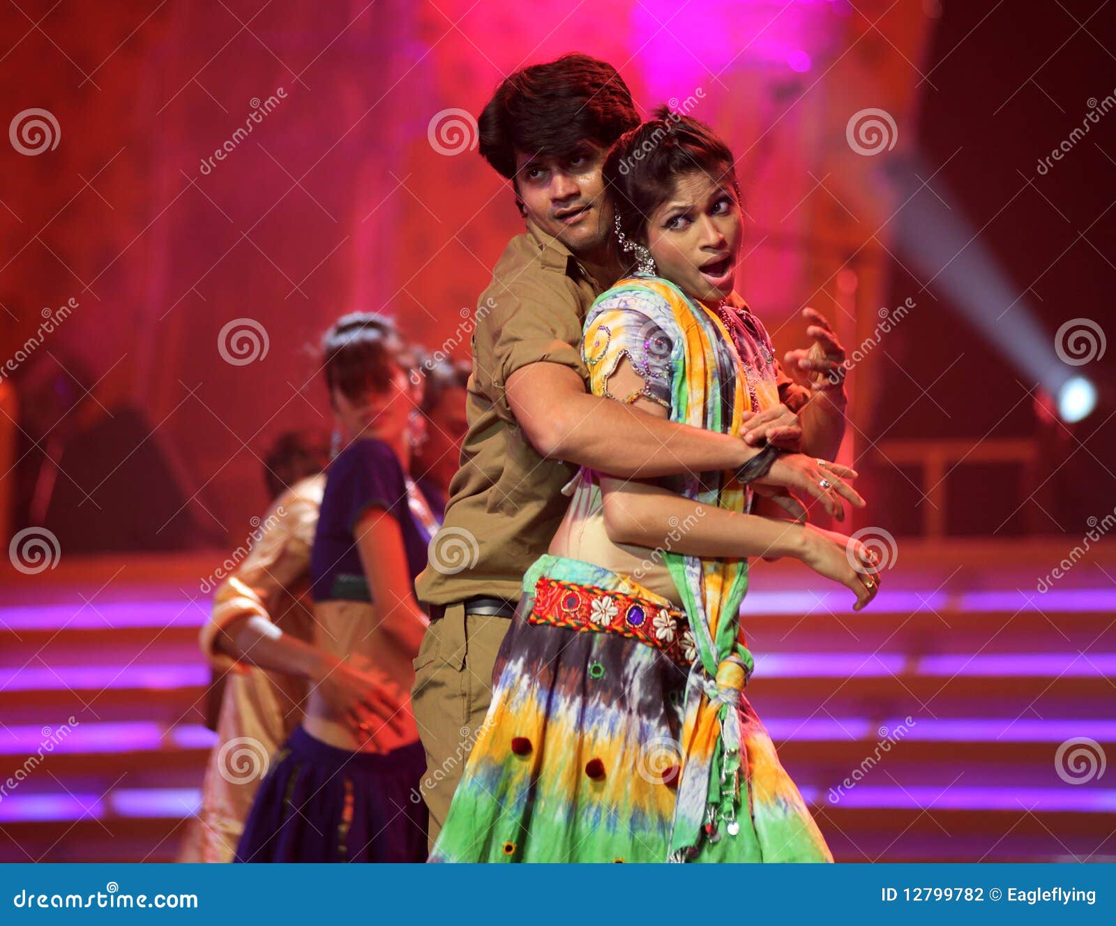 Indian Music and Dance Show Editorial Photography Image of fume