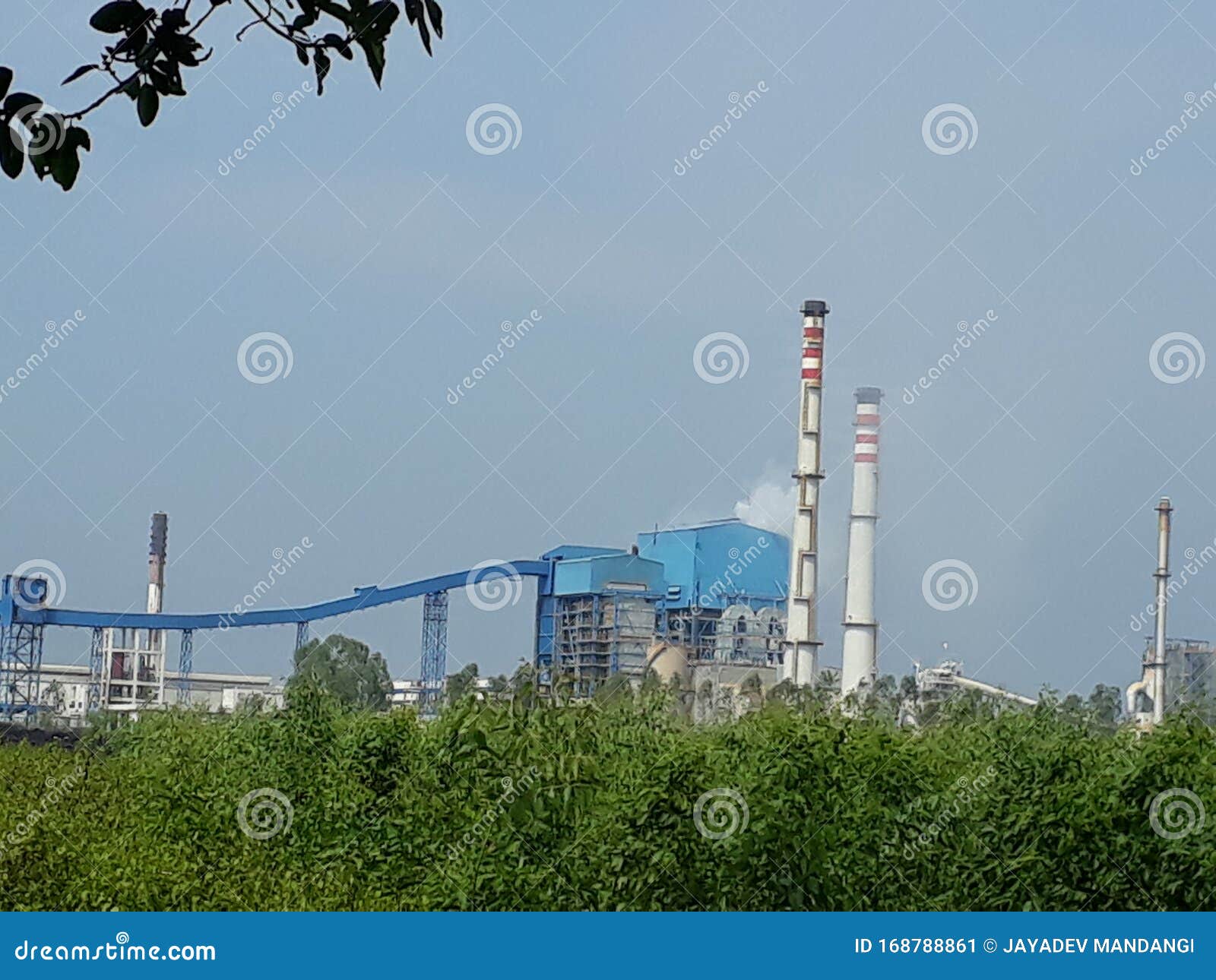 Indian Paper Mill Rayagada District Nice Views Stock Image Image of