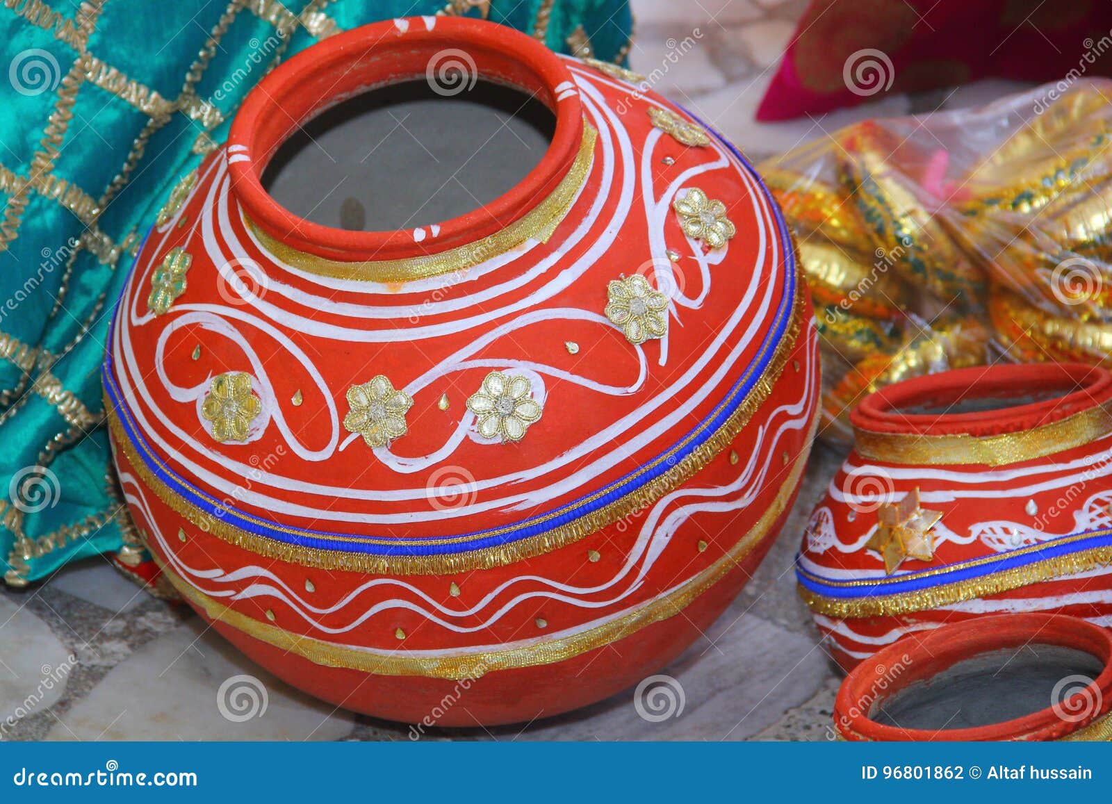 Indian Pitcher stock photo. Image of looking, design 96801862