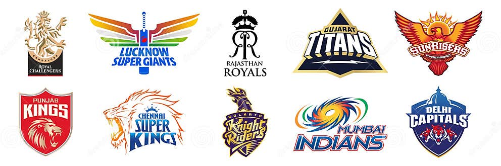 Indian Premier League 2022. Gujarat Titans, Chennai Super Kings, Delhi ...