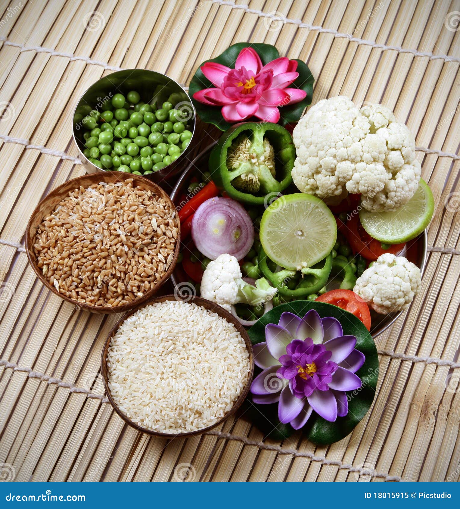 Indian raw food stock image. Image of colored, pepper 18015915