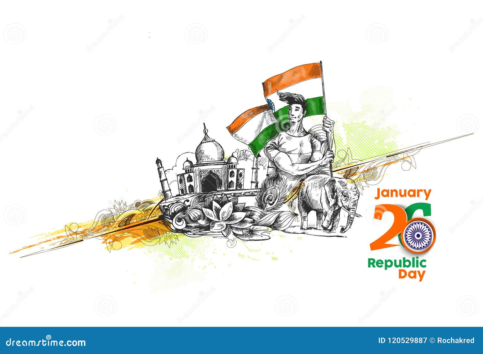 Indian family celebrating republic day illustration, png | PNGWing-anthinhphatland.vn
