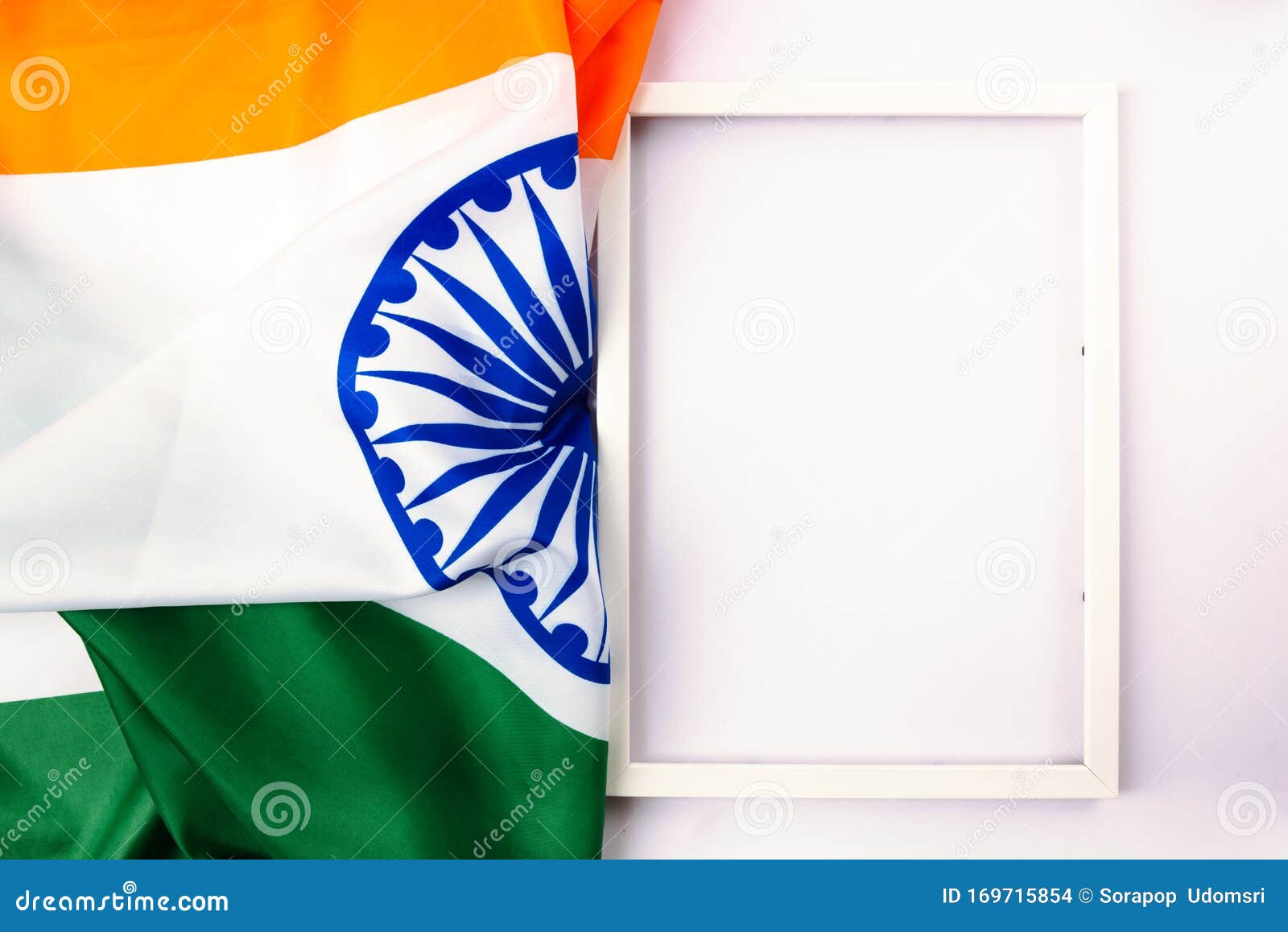 Vector Illustration Of Indian Tricolor Flag Background Stock Illustration -  Download Image Now - iStock