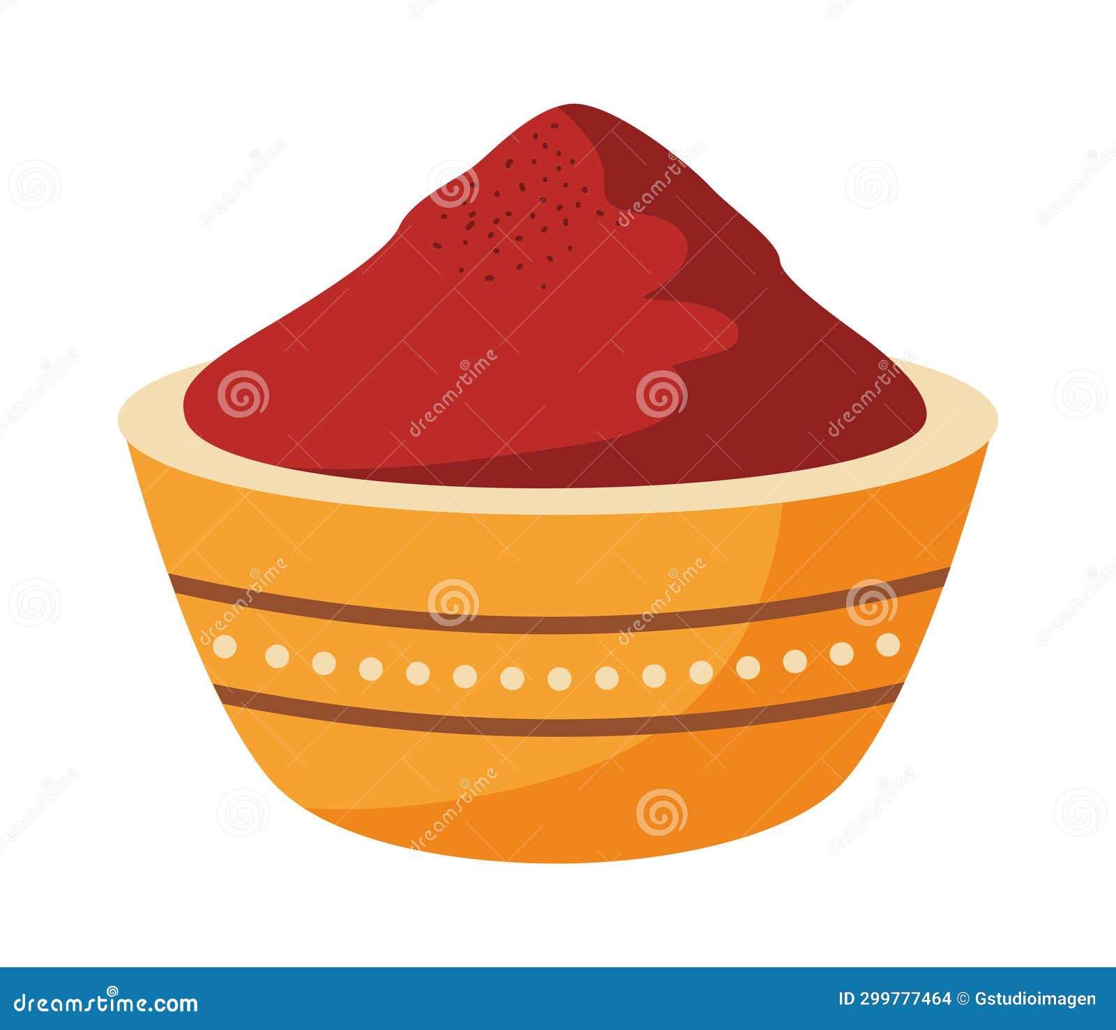 Indian Spice Mutton Masala Or Gosht Rogan Josh With Naan RoyaltyFree