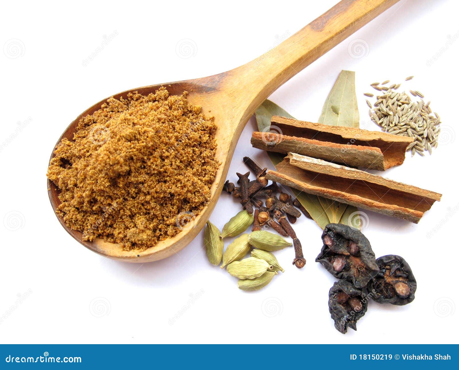 Indian Spices stock image. Image of cook, wooden, food 18150219