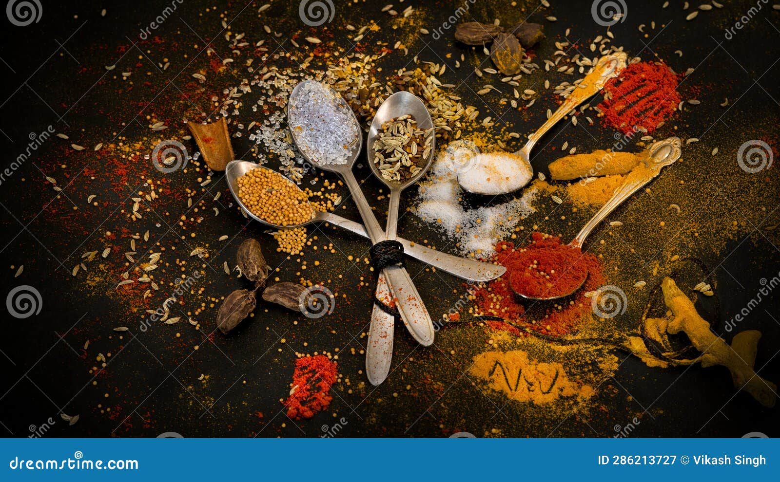 spices of india , photography