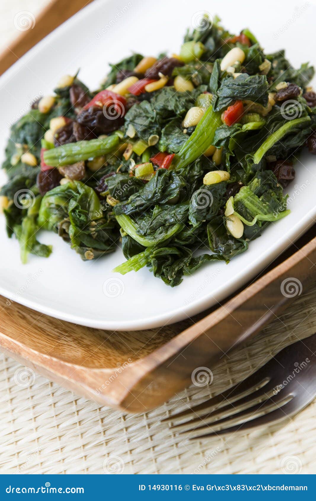 Indian Spinach stock photo. Image of space, spinach, nuts - 14930116