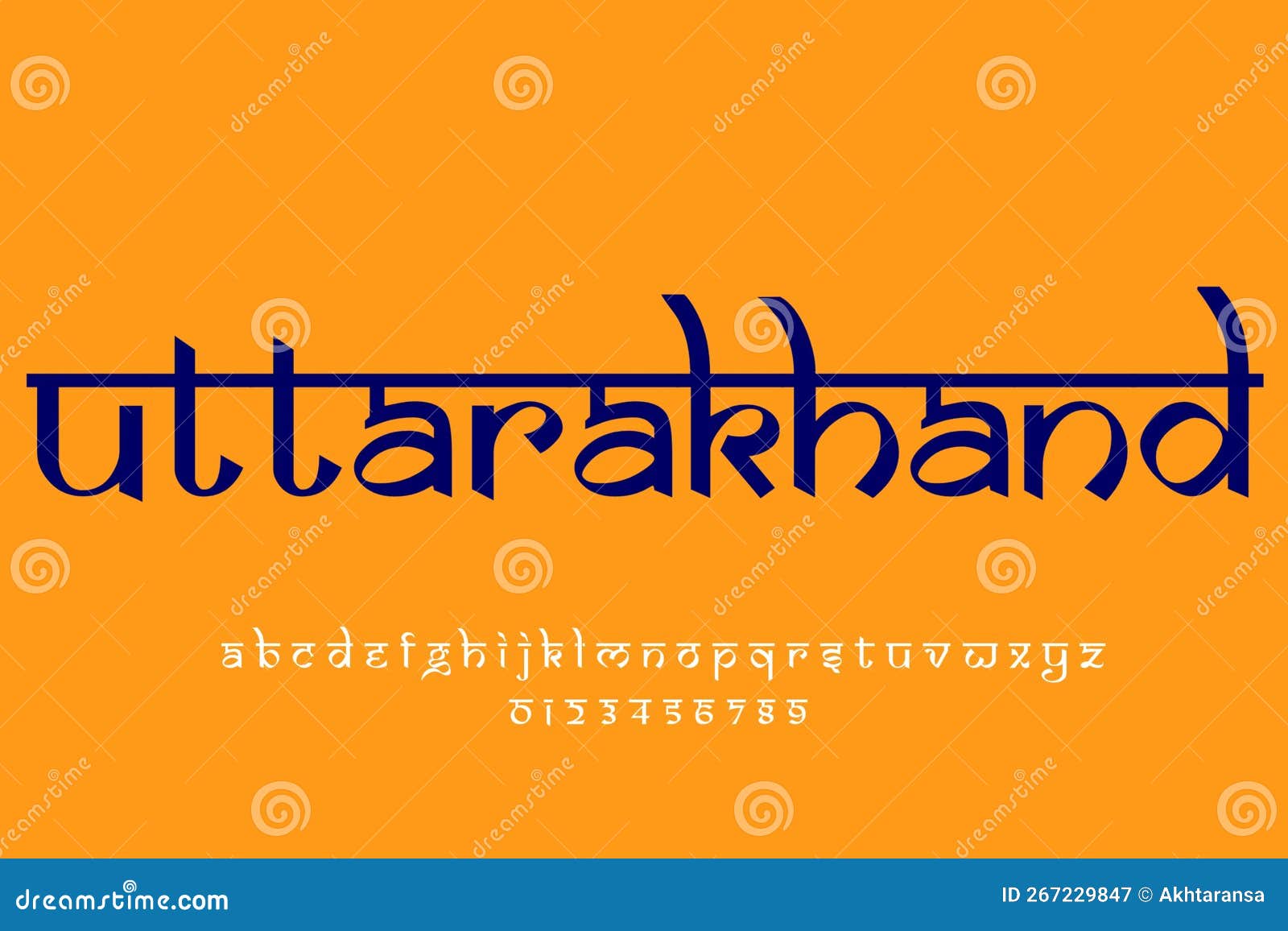 Indian Inspired Font indian-inspired-font