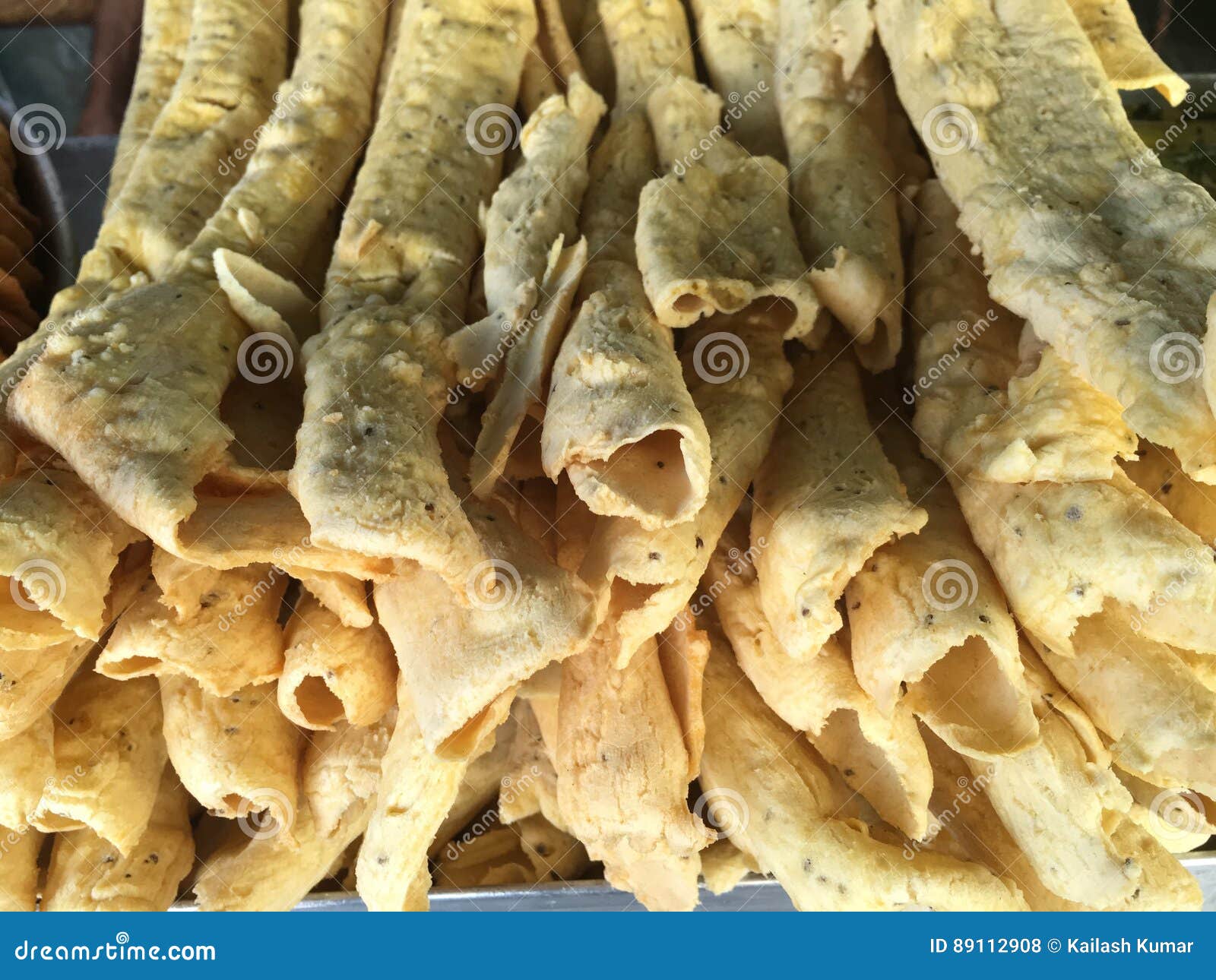 Indian Street Food stock photo. Image of indian, bread - 89112908