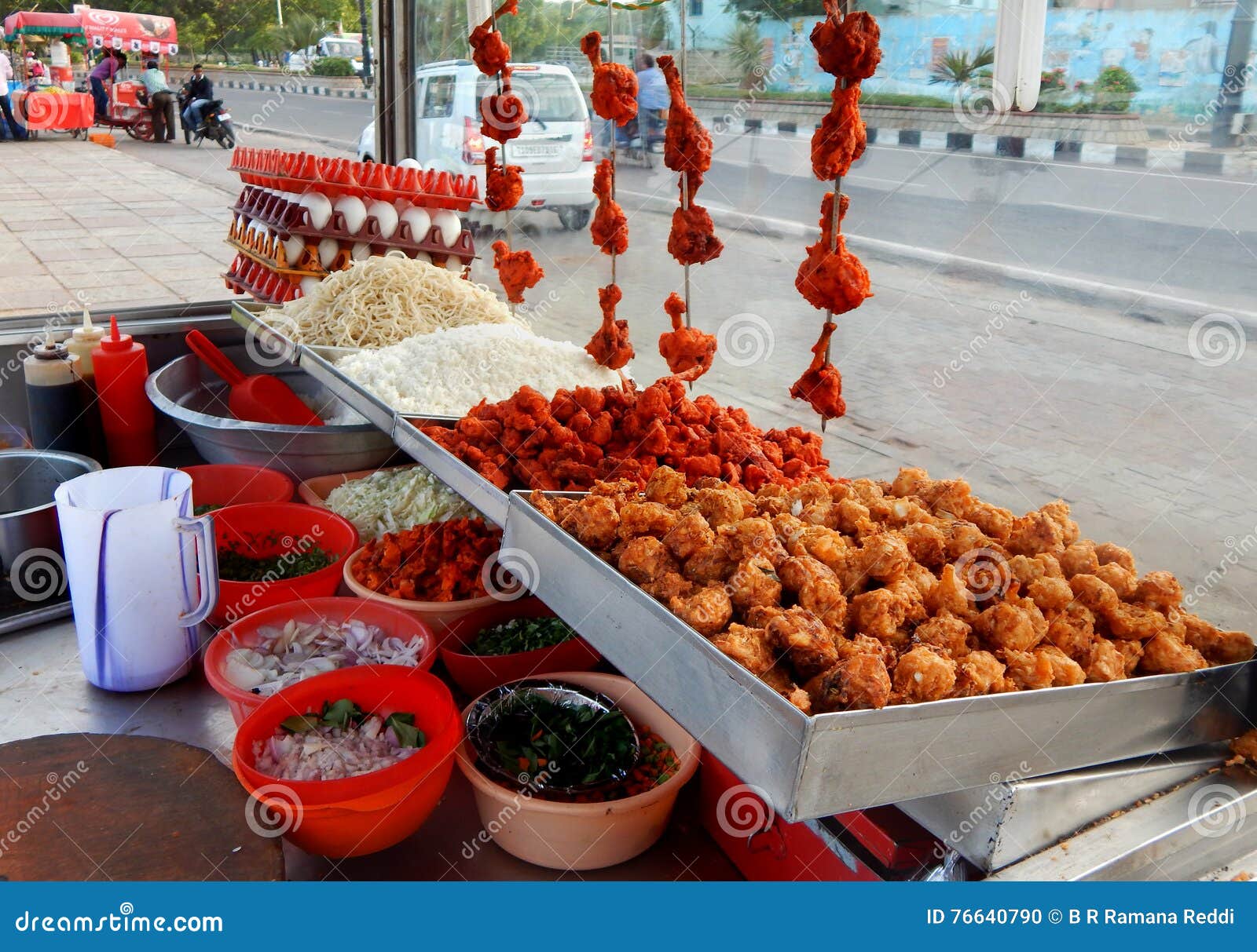 Indian Street Food Cart