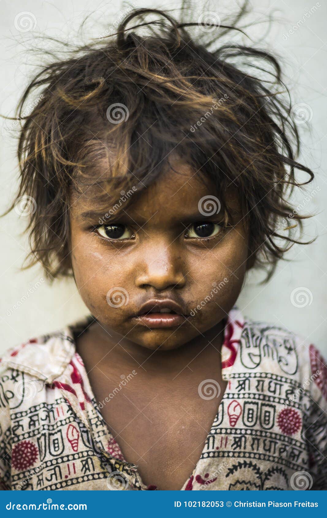 Indian street kid editorial stock photo. Image of culture - 102182053