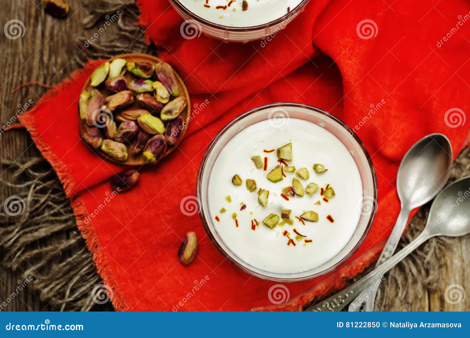Indian Sweet Yogurt Pudding Stock Photo Image of gourmet, dish 81222850