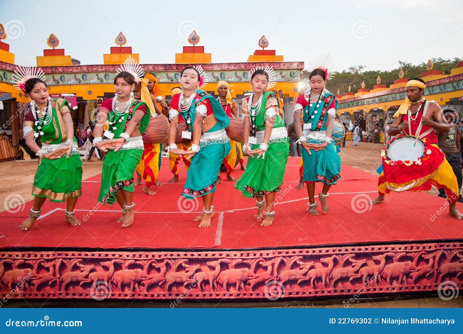 Indian Tribal Dance Editorial Photography Image 22769302