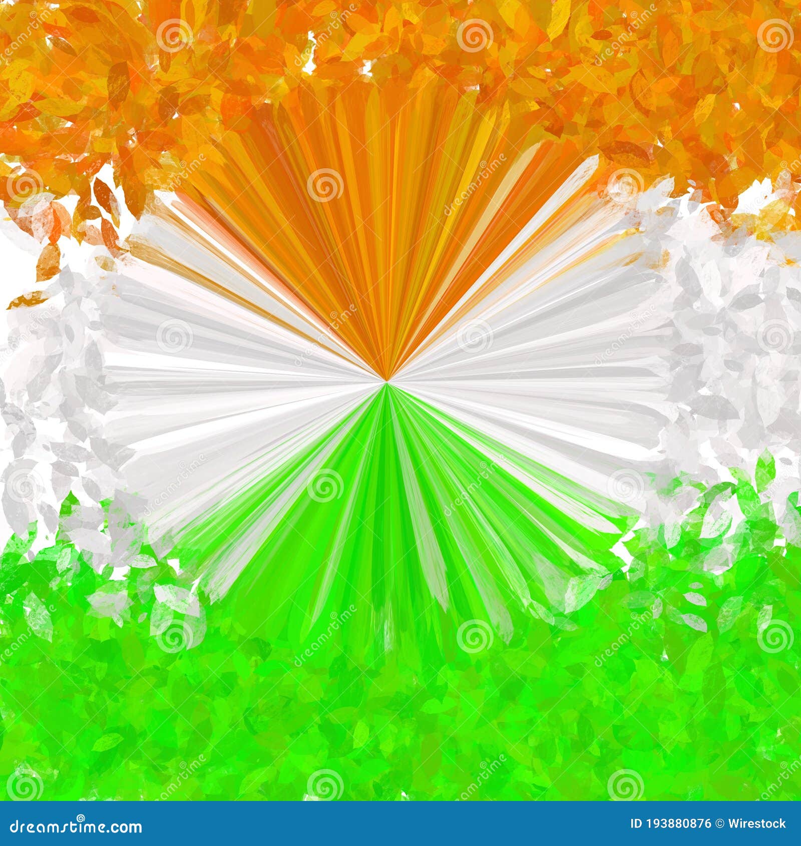 Indian Tricolour Background Mainly for Indian Independence Day Stock  Illustration - Illustration of material, detail: 193880876