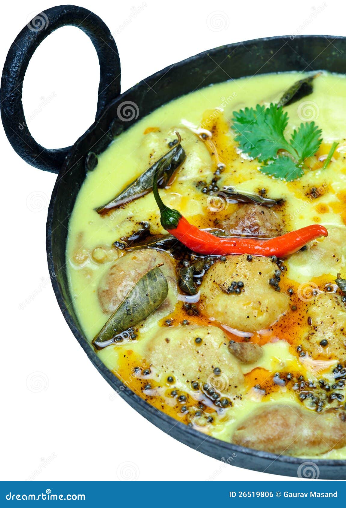 Indian Vegetarian Curry stock photo. Image of hawker - 26519806