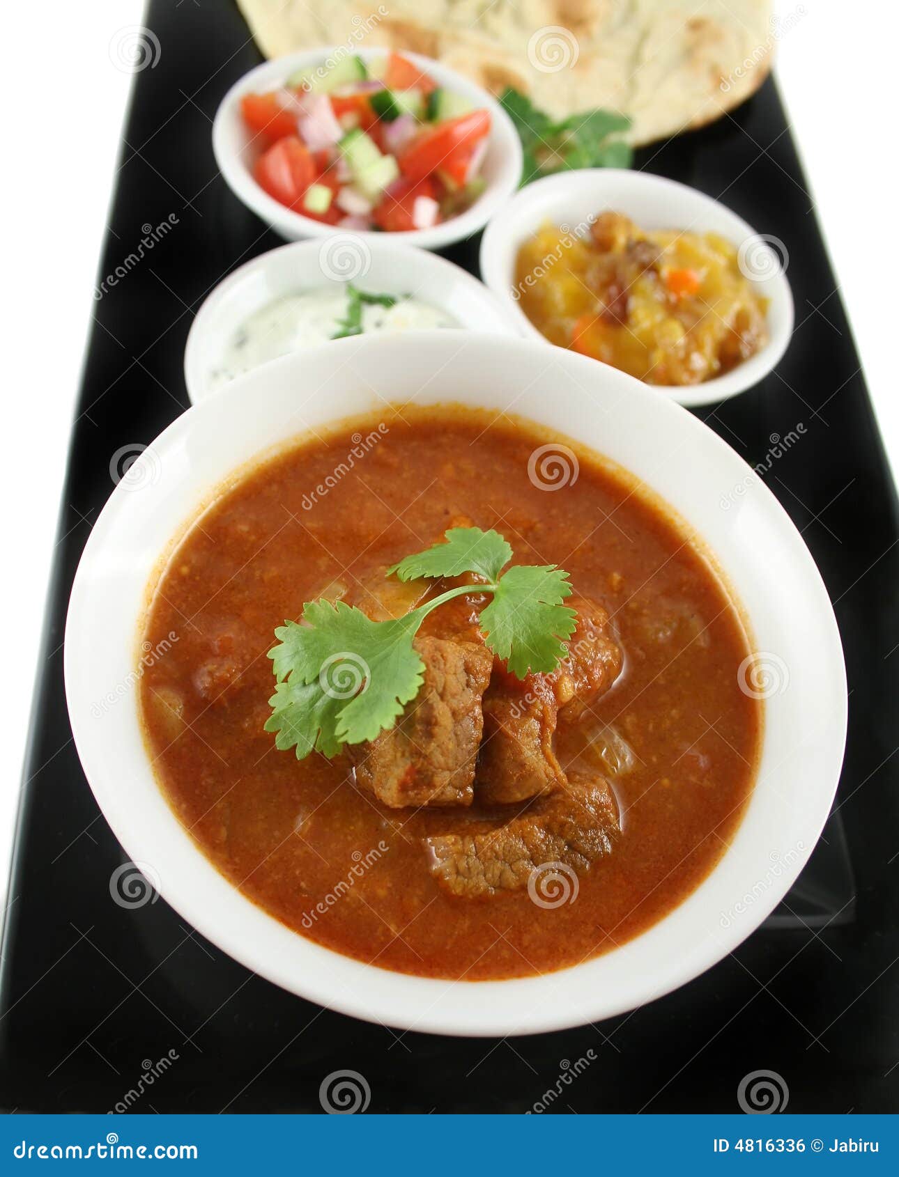 Indian Vindaloo Beef Curry stock photo. Image of fresh 4816336