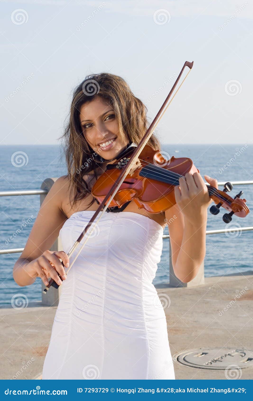 121 Asian Woman Play Music Instrument Standing Stock Photos - Free